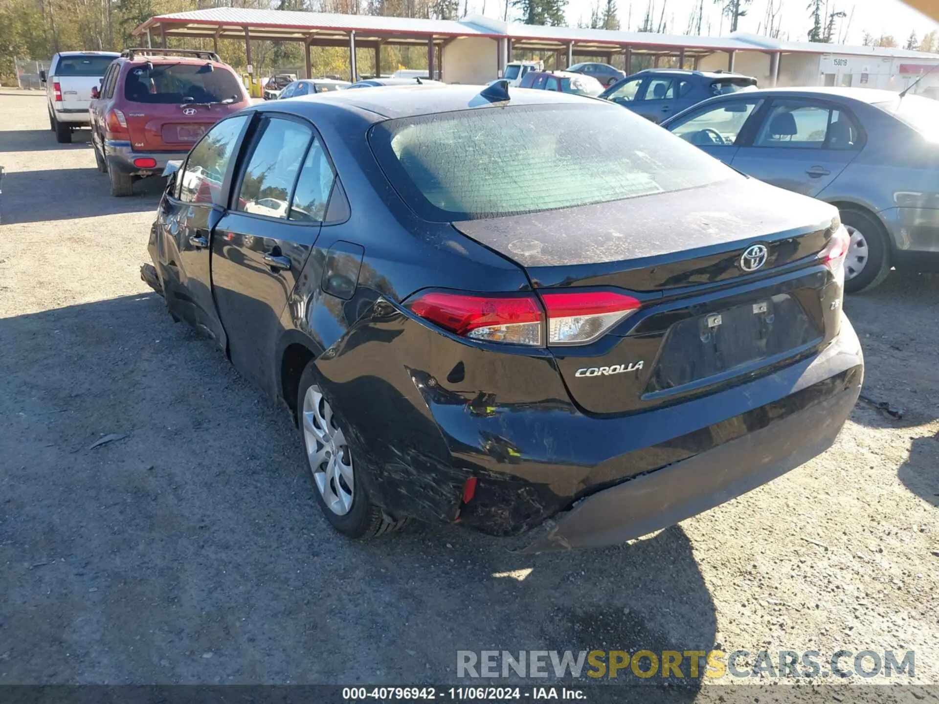 3 Photograph of a damaged car 5YFB4MDE1PP057365 TOYOTA COROLLA 2023