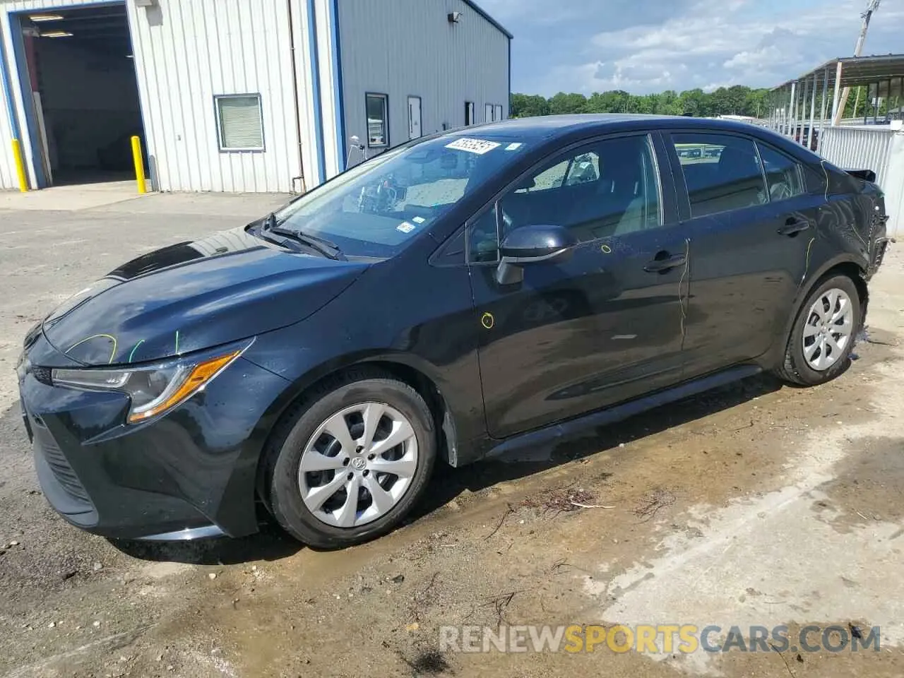 1 Photograph of a damaged car 5YFB4MDE1PP059522 TOYOTA COROLLA 2023