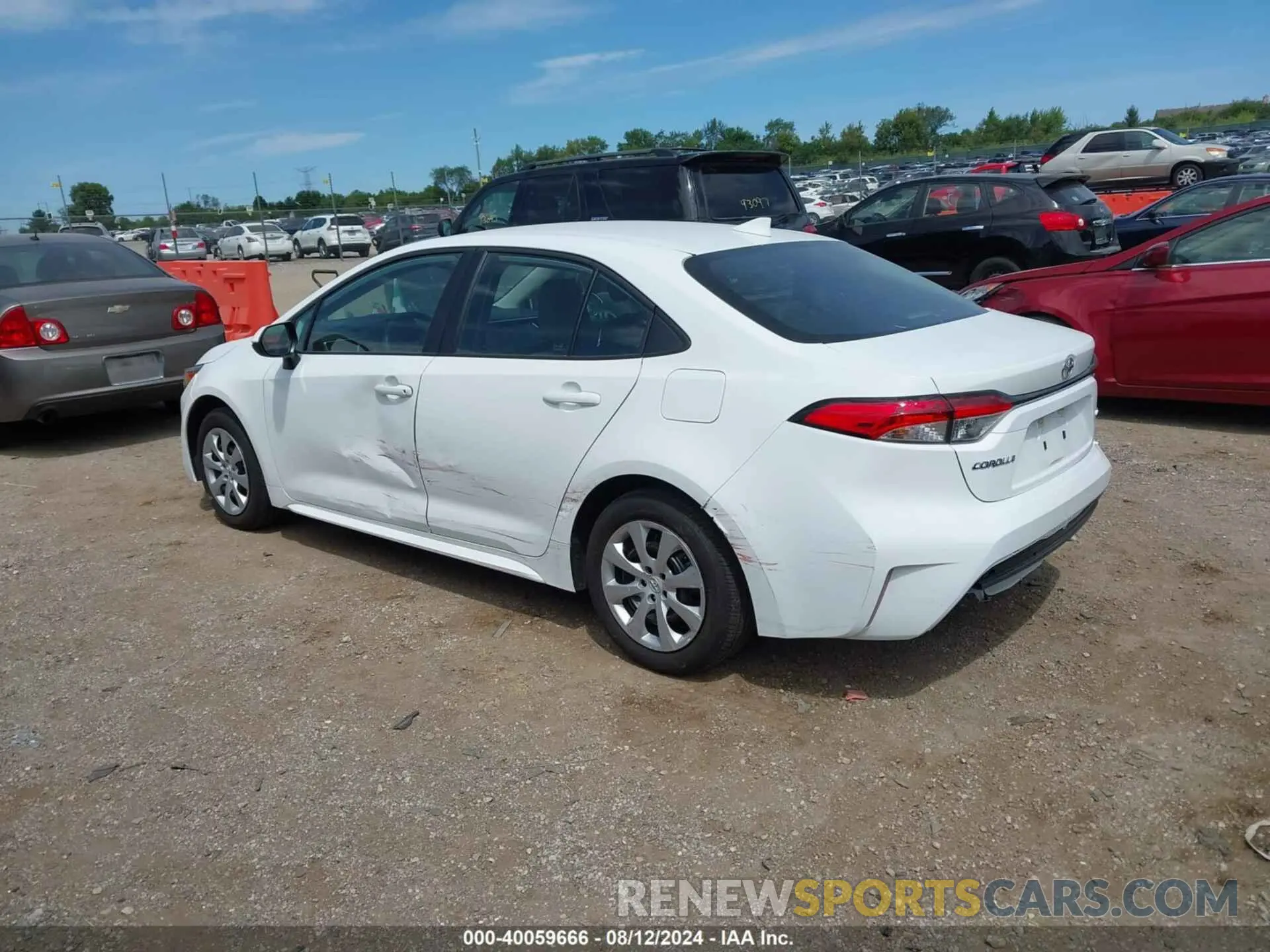 3 Photograph of a damaged car 5YFB4MDE1PP063098 TOYOTA COROLLA 2023