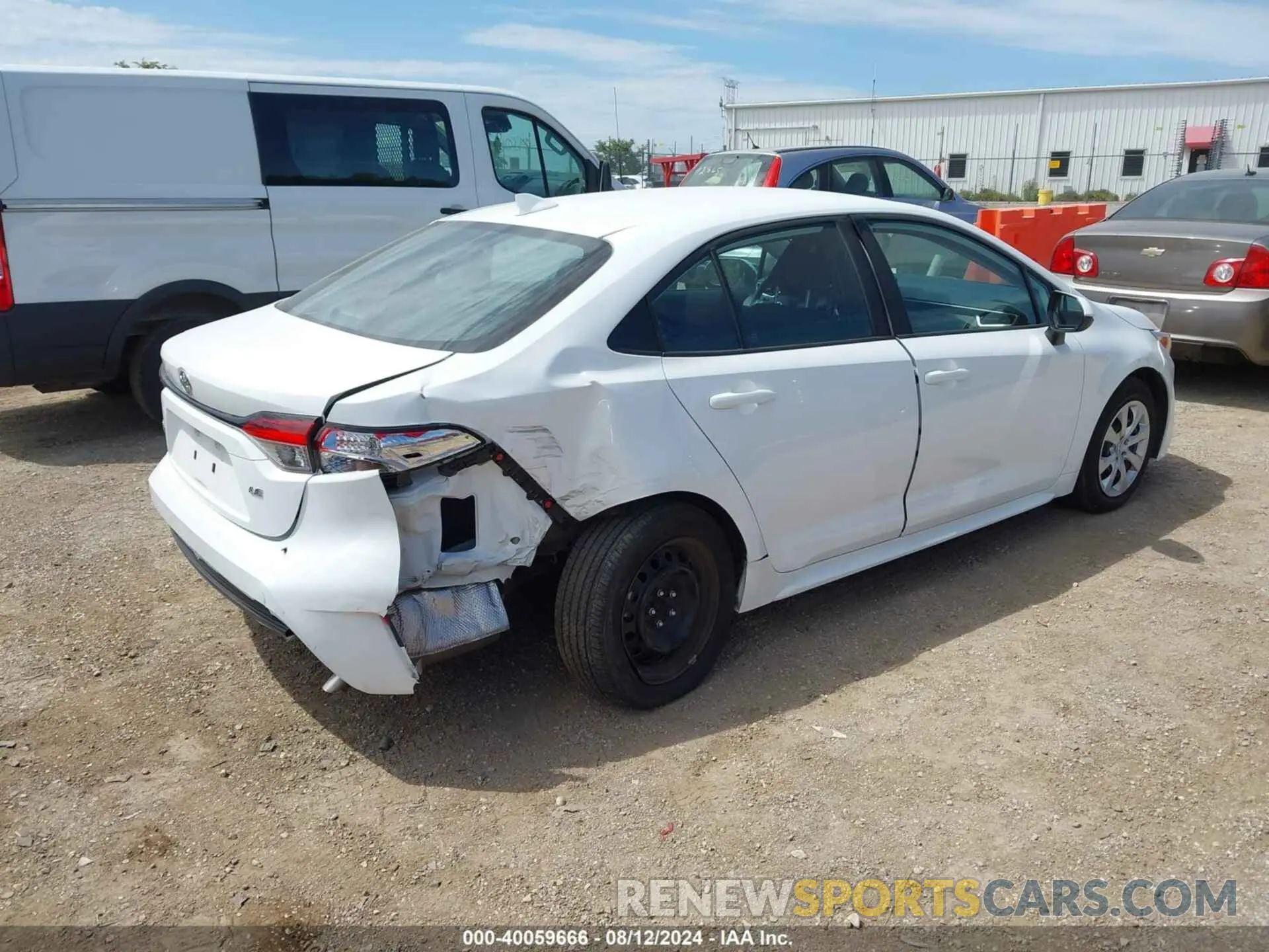 4 Photograph of a damaged car 5YFB4MDE1PP063098 TOYOTA COROLLA 2023
