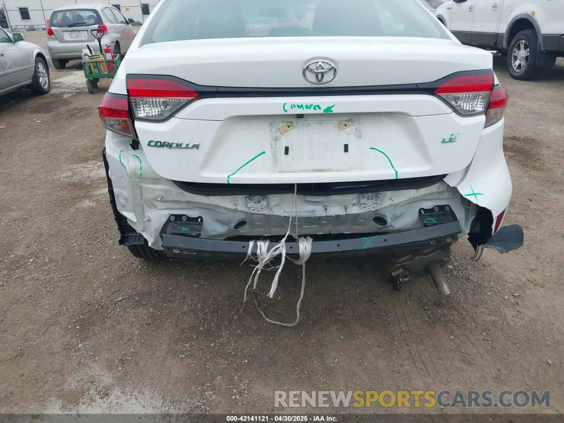 6 Фотография поврежденного автомобиля 5YFB4MDE1PP063182 TOYOTA COROLLA 2023