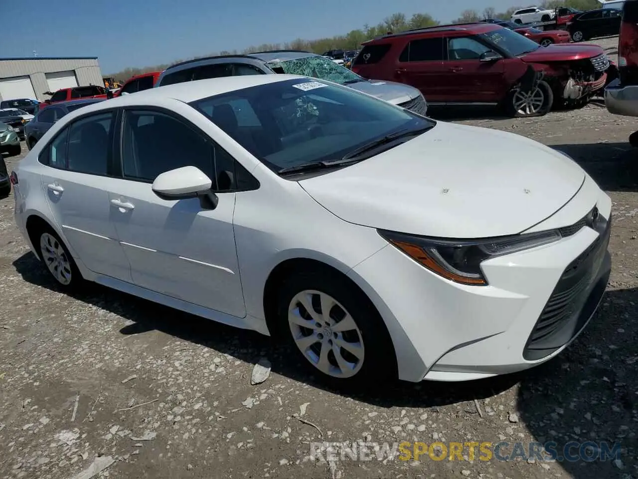 4 Photograph of a damaged car 5YFB4MDE1PP066843 TOYOTA COROLLA 2023
