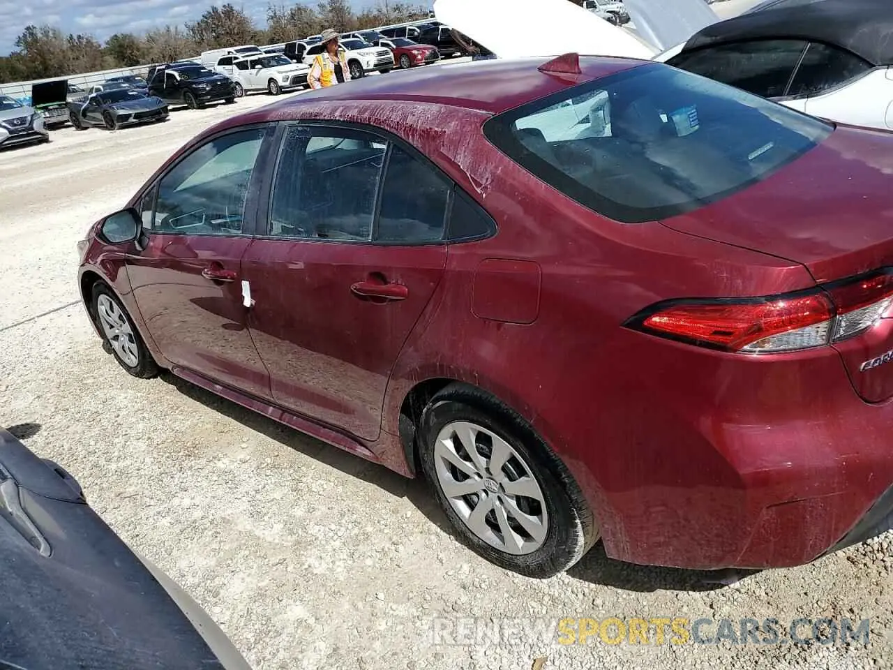 2 Photograph of a damaged car 5YFB4MDE1PP073839 TOYOTA COROLLA 2023