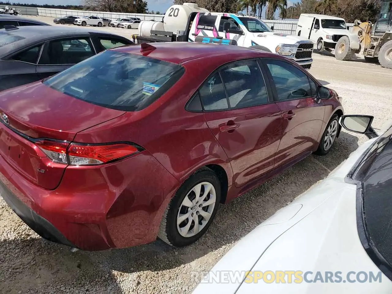 3 Photograph of a damaged car 5YFB4MDE1PP073839 TOYOTA COROLLA 2023