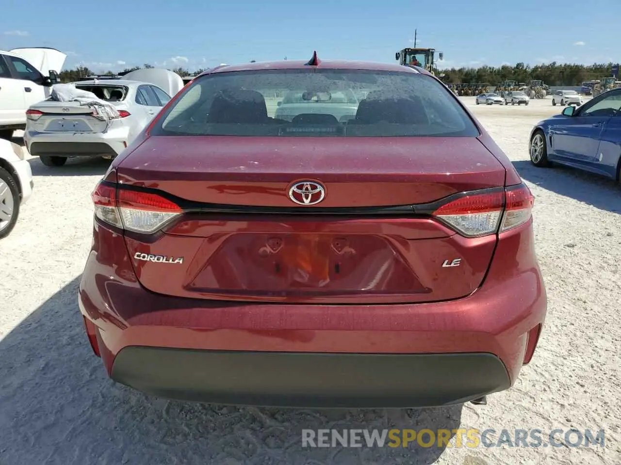 6 Photograph of a damaged car 5YFB4MDE1PP073839 TOYOTA COROLLA 2023
