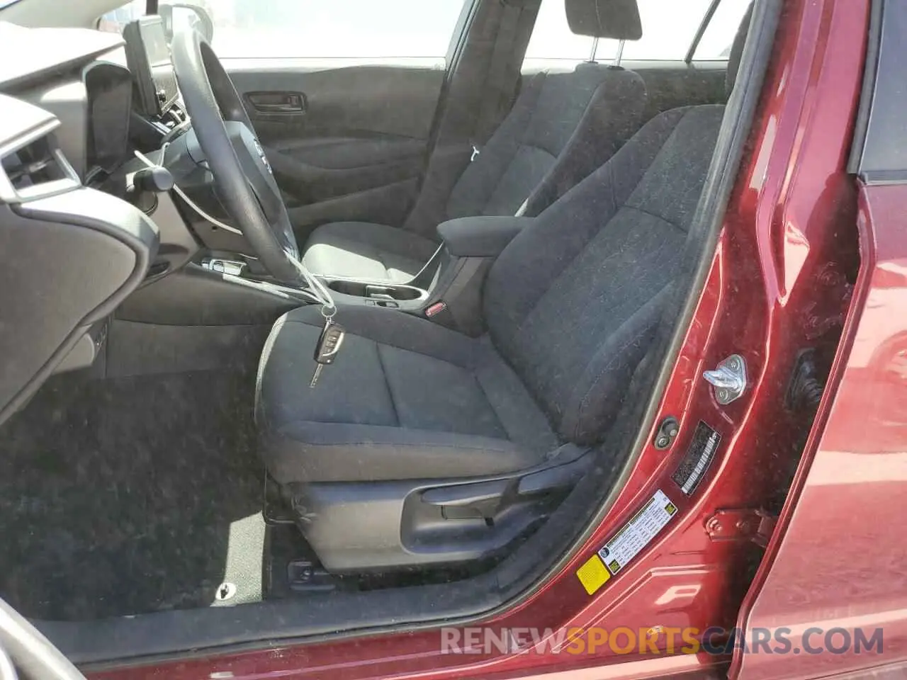 7 Photograph of a damaged car 5YFB4MDE1PP073839 TOYOTA COROLLA 2023
