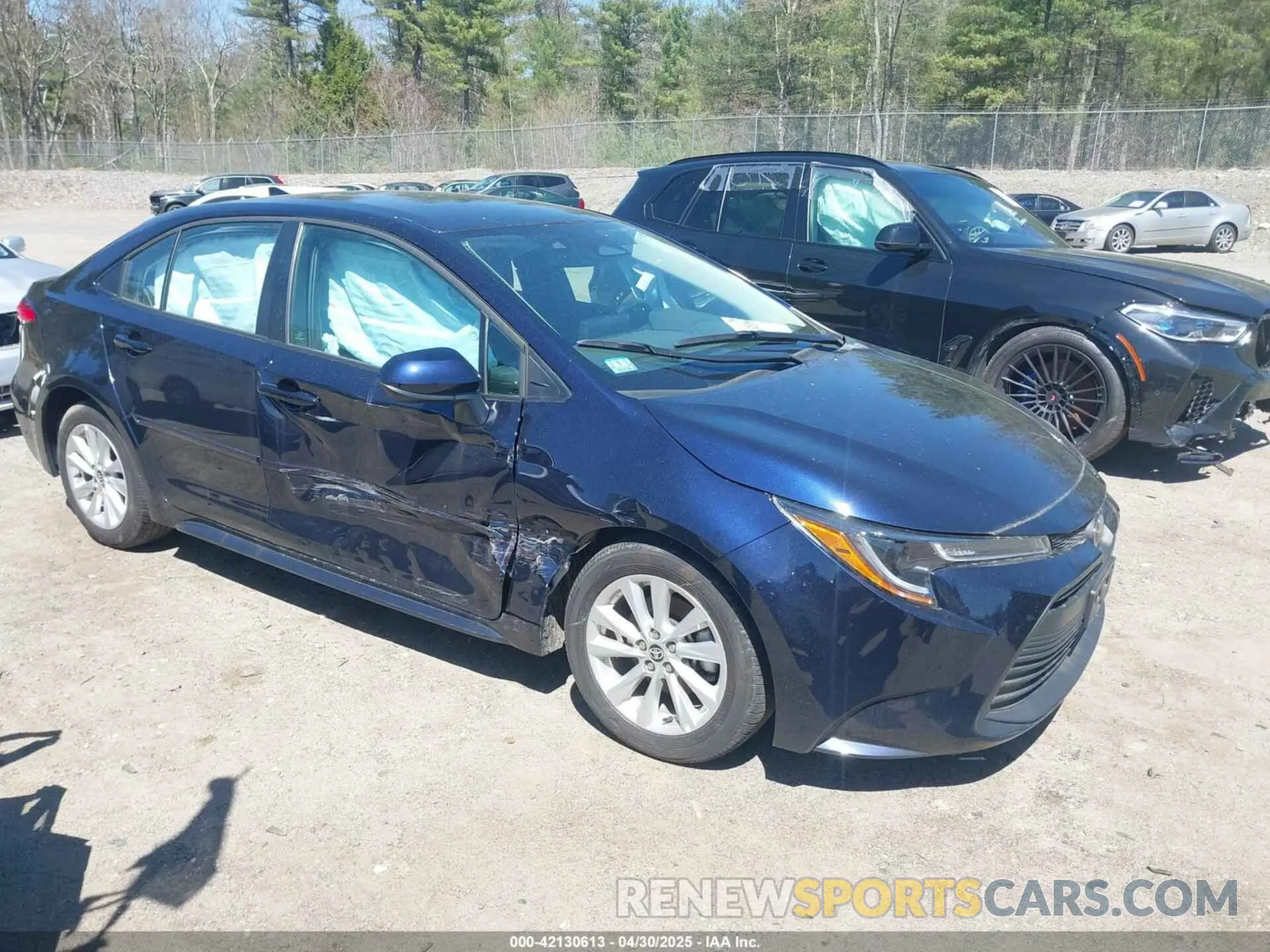 1 Photograph of a damaged car 5YFB4MDE1PP075655 TOYOTA COROLLA 2023