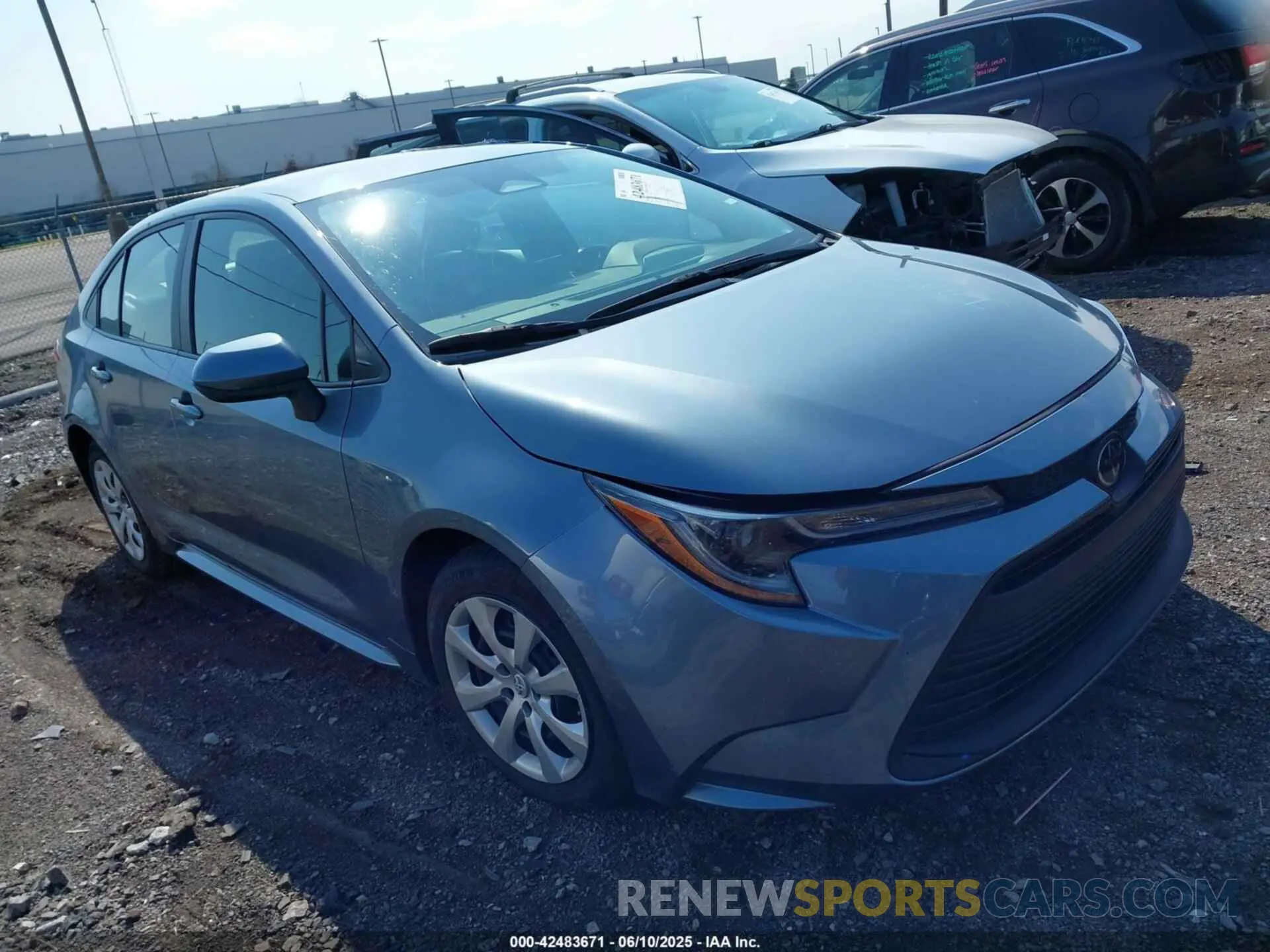 1 Photograph of a damaged car 5YFB4MDE2PP013777 TOYOTA COROLLA 2023