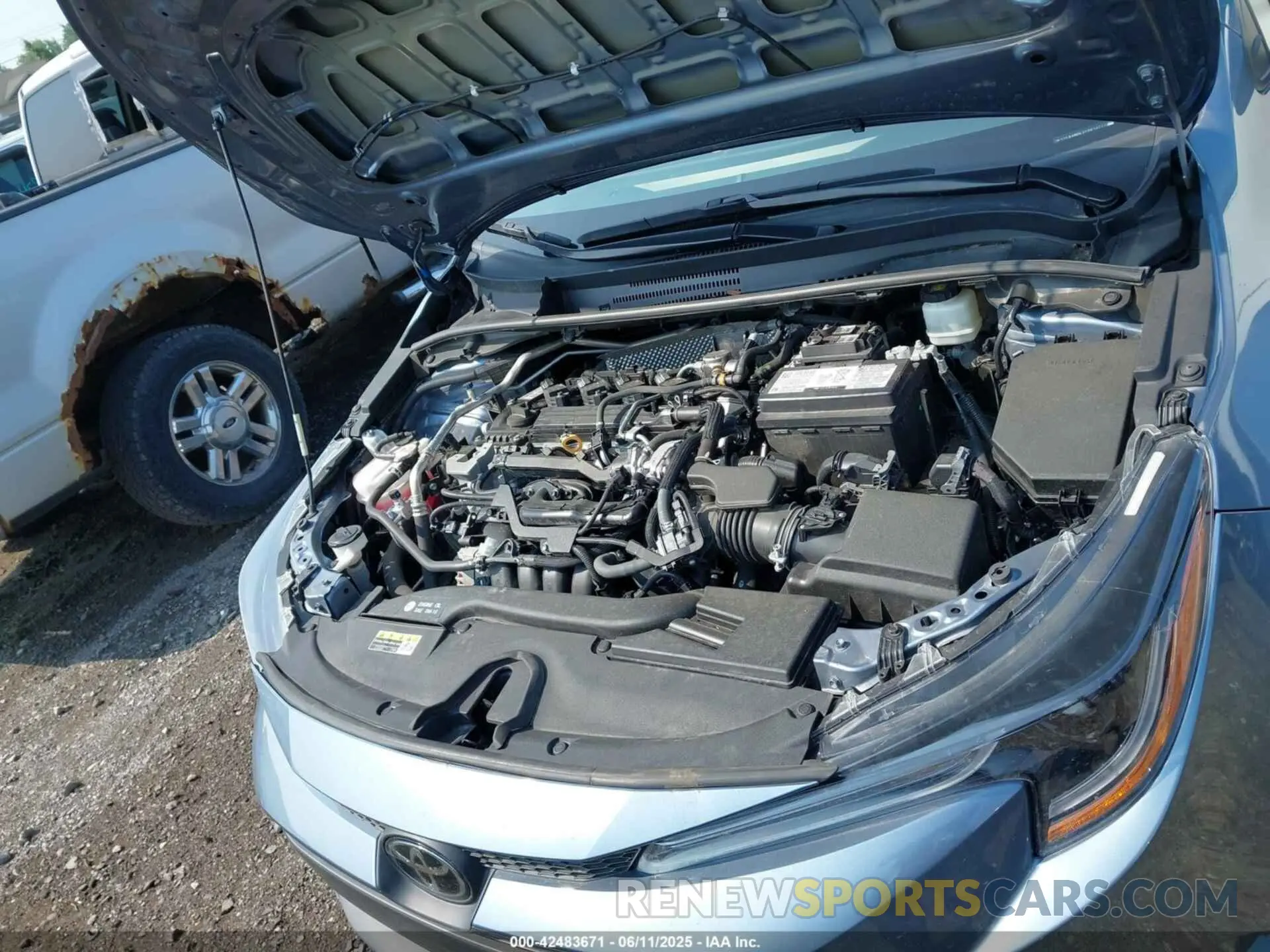 10 Photograph of a damaged car 5YFB4MDE2PP013777 TOYOTA COROLLA 2023