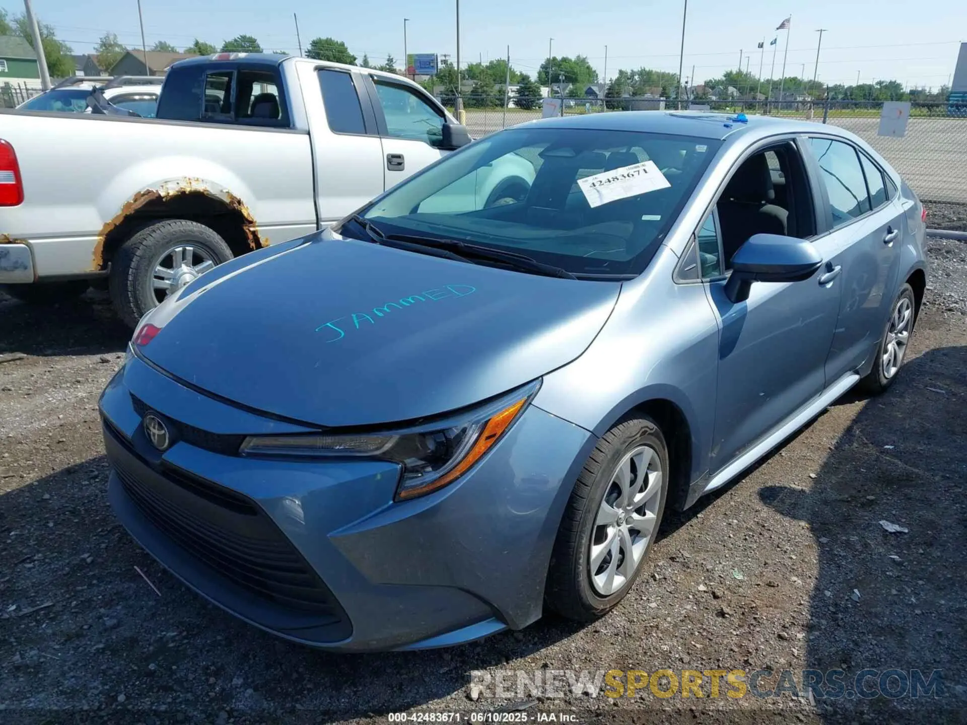 2 Photograph of a damaged car 5YFB4MDE2PP013777 TOYOTA COROLLA 2023