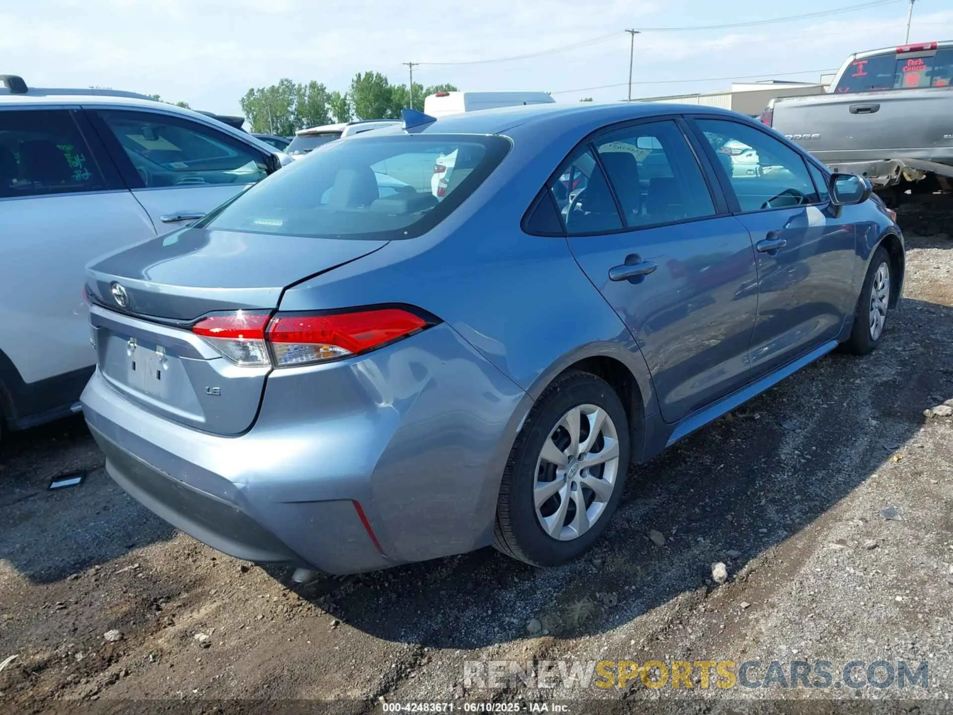 4 Photograph of a damaged car 5YFB4MDE2PP013777 TOYOTA COROLLA 2023