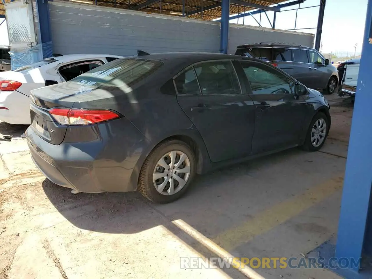 3 Photograph of a damaged car 5YFB4MDE2PP023032 TOYOTA COROLLA 2023