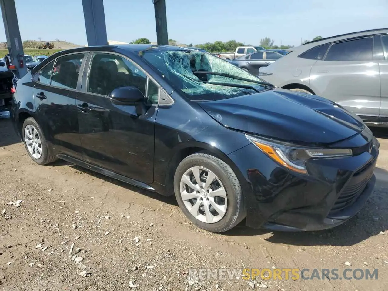 4 Photograph of a damaged car 5YFB4MDE2PP024200 TOYOTA COROLLA 2023