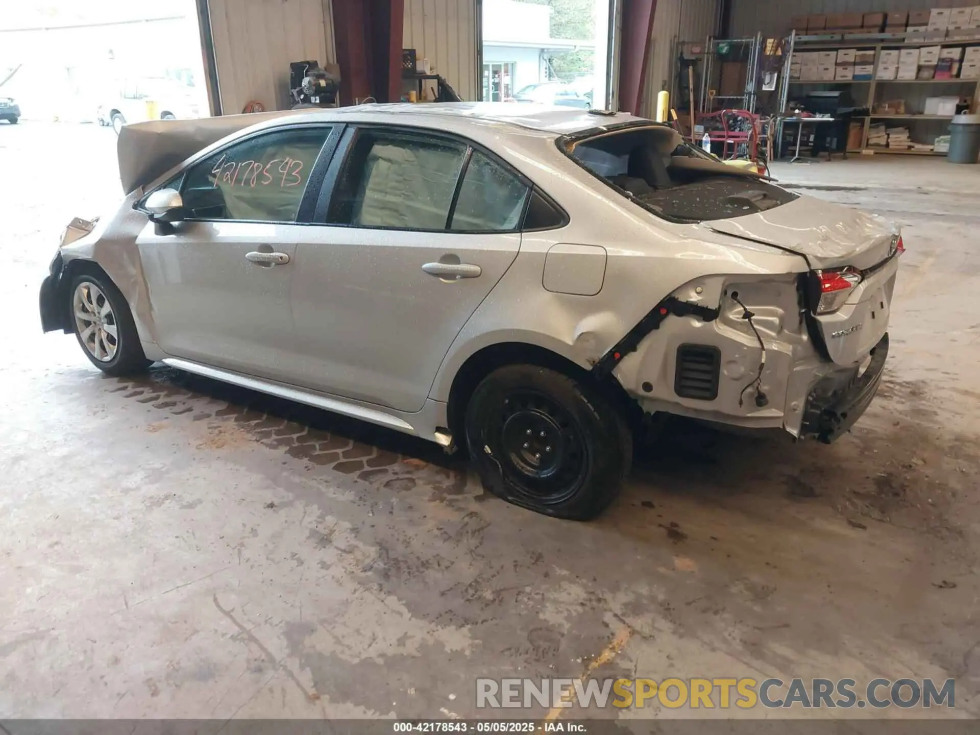 3 Фотография поврежденного автомобиля 5YFB4MDE2PP025296 TOYOTA COROLLA 2023