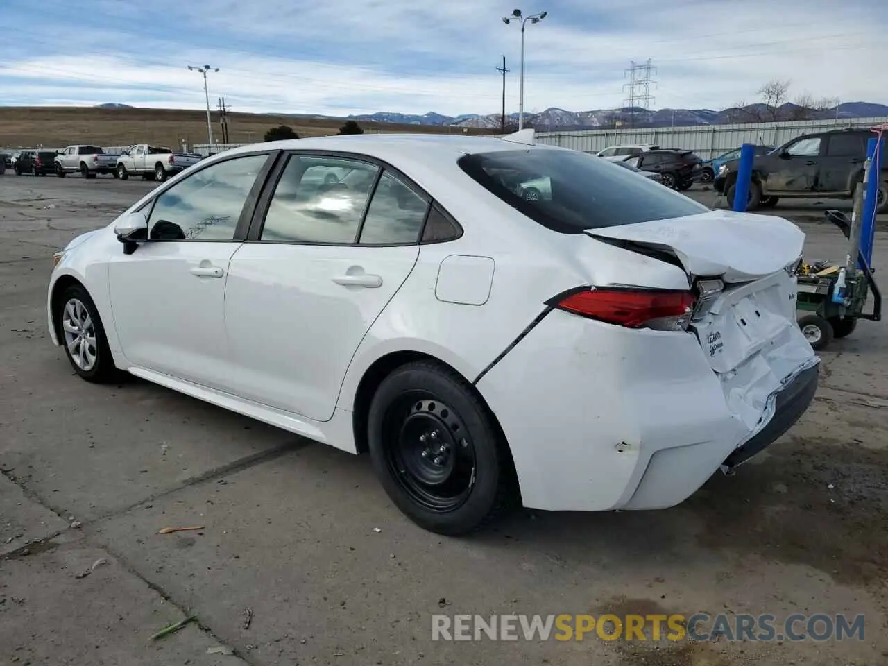 2 Photograph of a damaged car 5YFB4MDE2PP034998 TOYOTA COROLLA 2023