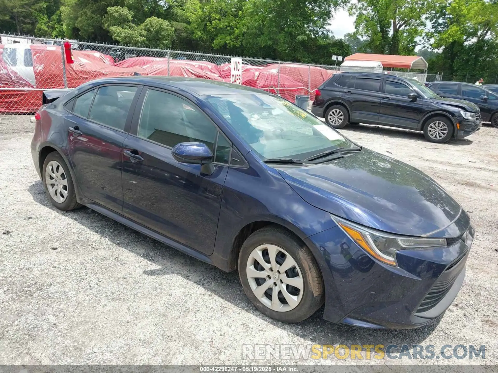 1 Photograph of a damaged car 5YFB4MDE2PP036735 TOYOTA COROLLA 2023