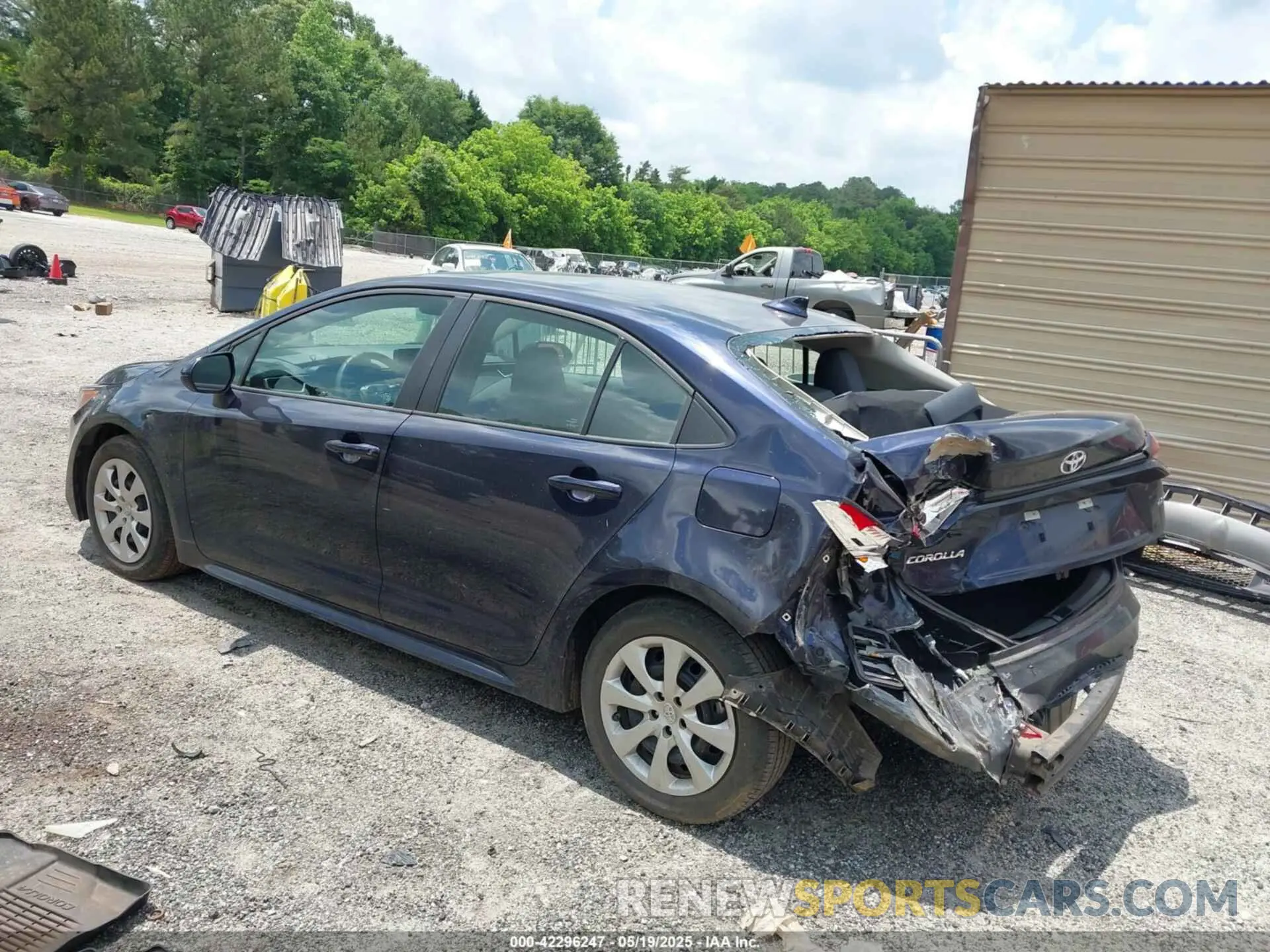 3 Photograph of a damaged car 5YFB4MDE2PP036735 TOYOTA COROLLA 2023
