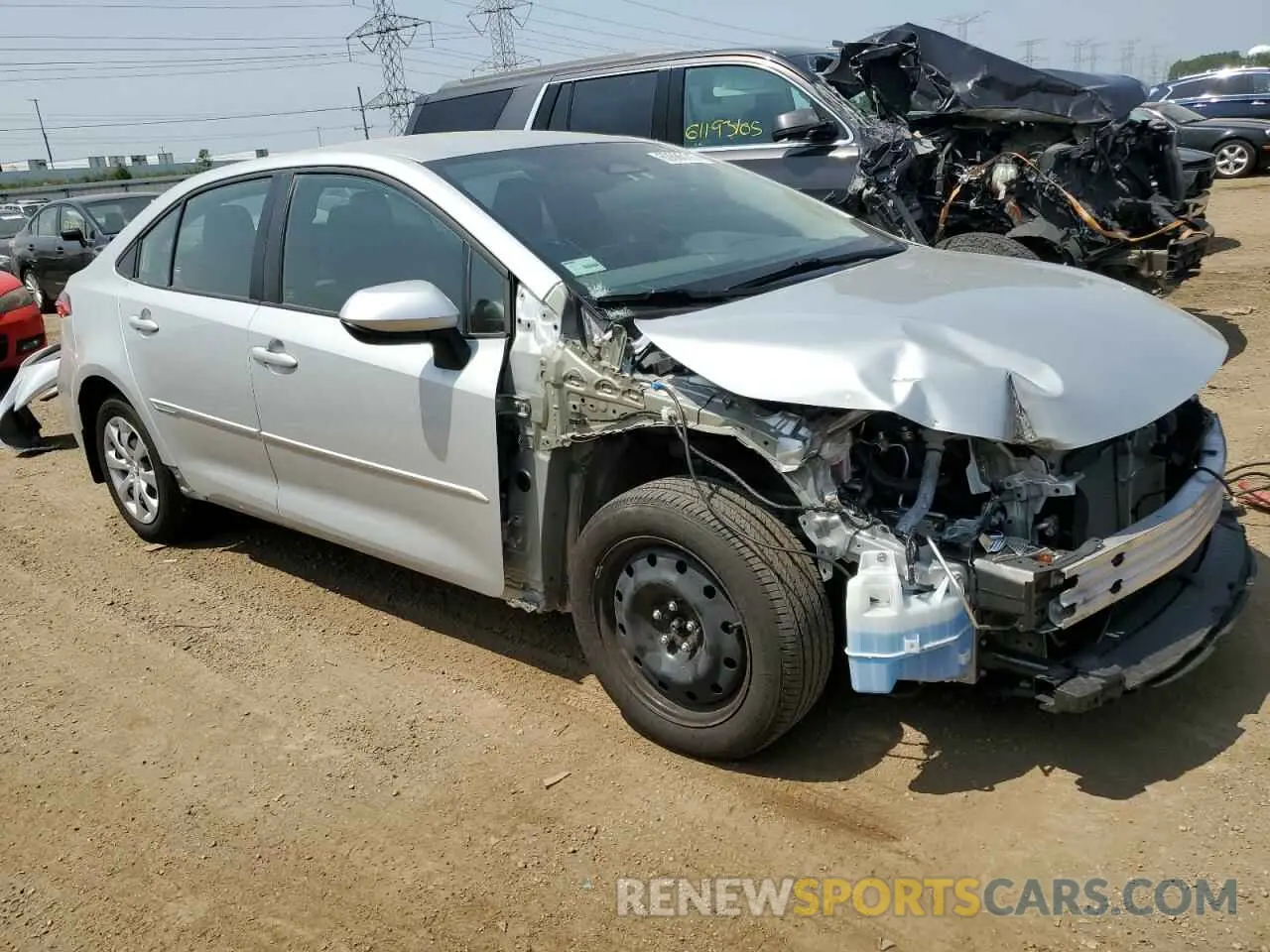 4 Фотография поврежденного автомобиля 5YFB4MDE2PP039229 TOYOTA COROLLA 2023