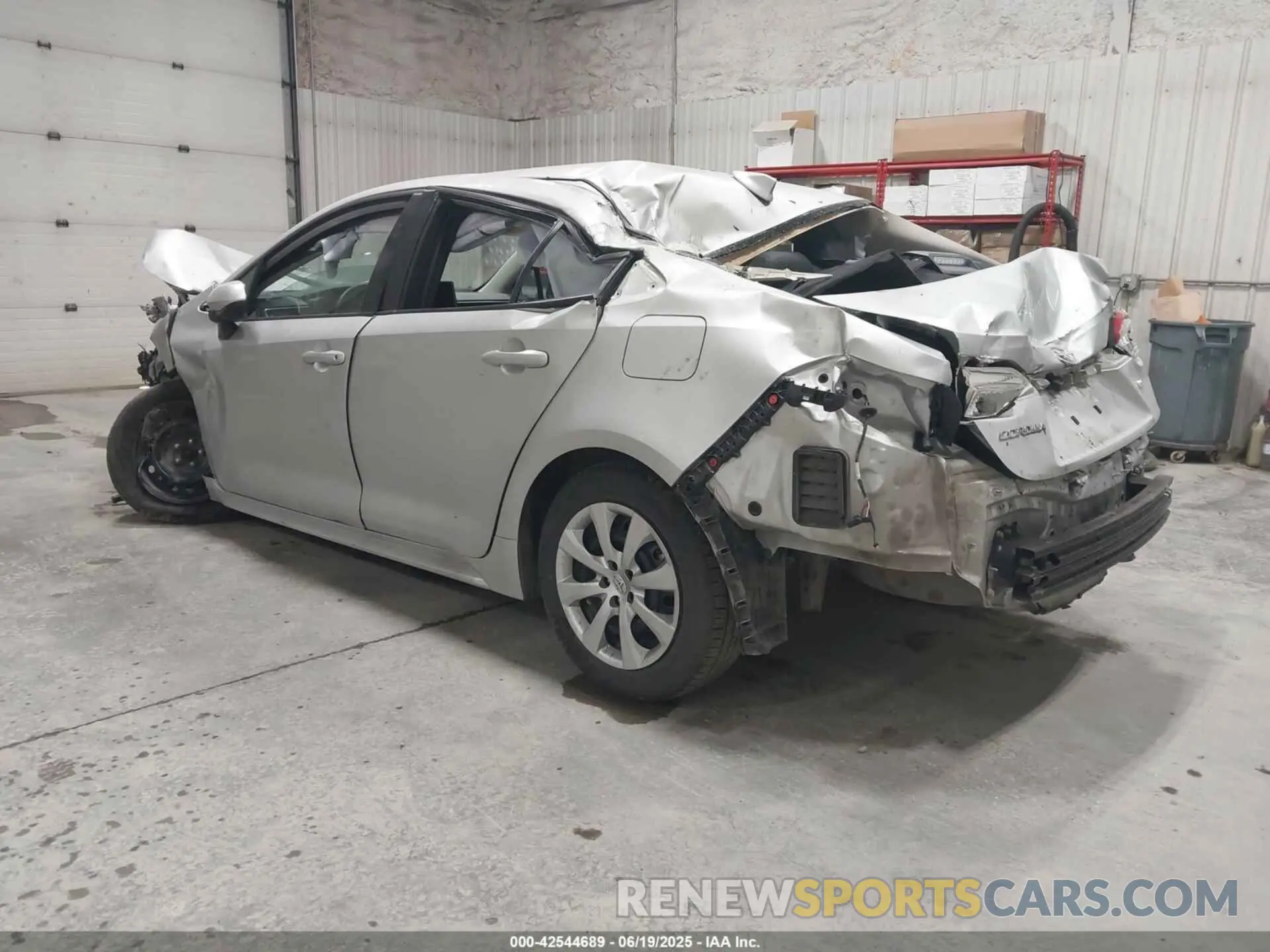 3 Фотография поврежденного автомобиля 5YFB4MDE2PP039540 TOYOTA COROLLA 2023