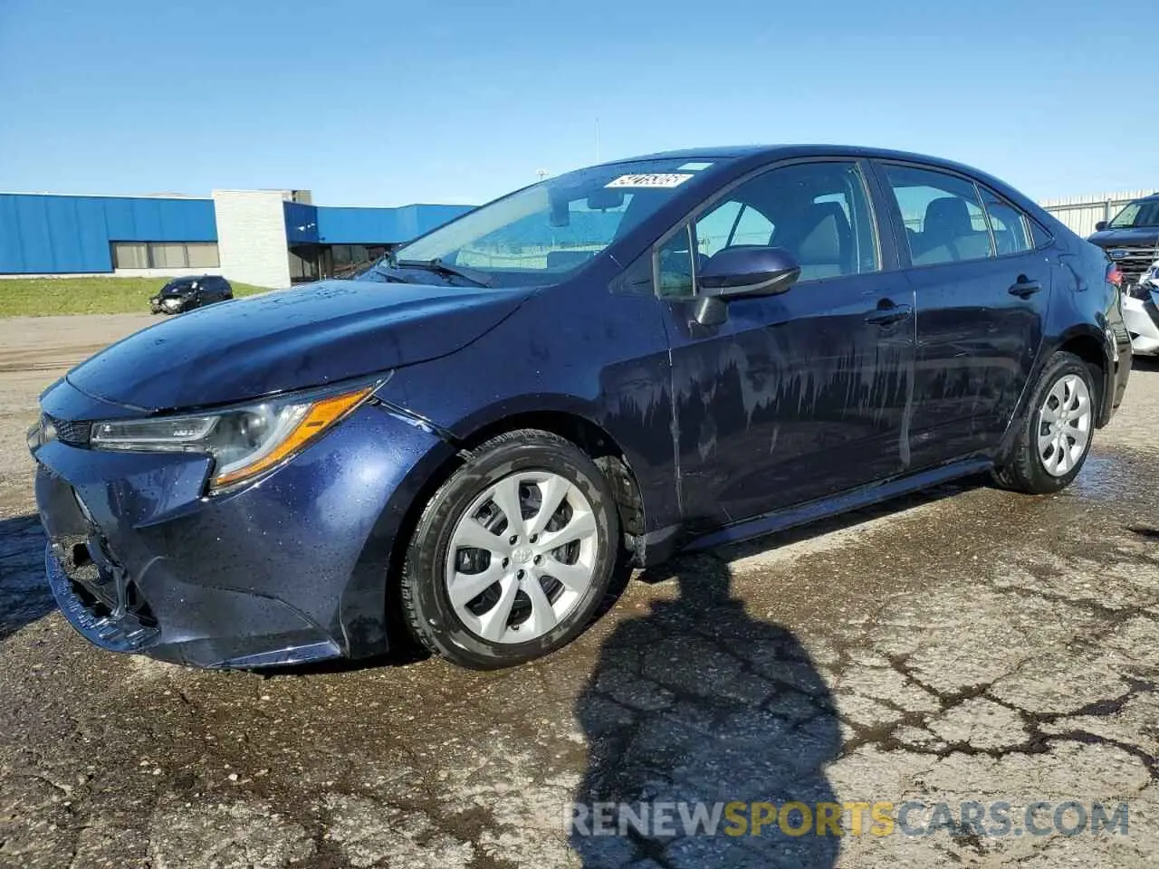 1 Photograph of a damaged car 5YFB4MDE2PP044656 TOYOTA COROLLA 2023