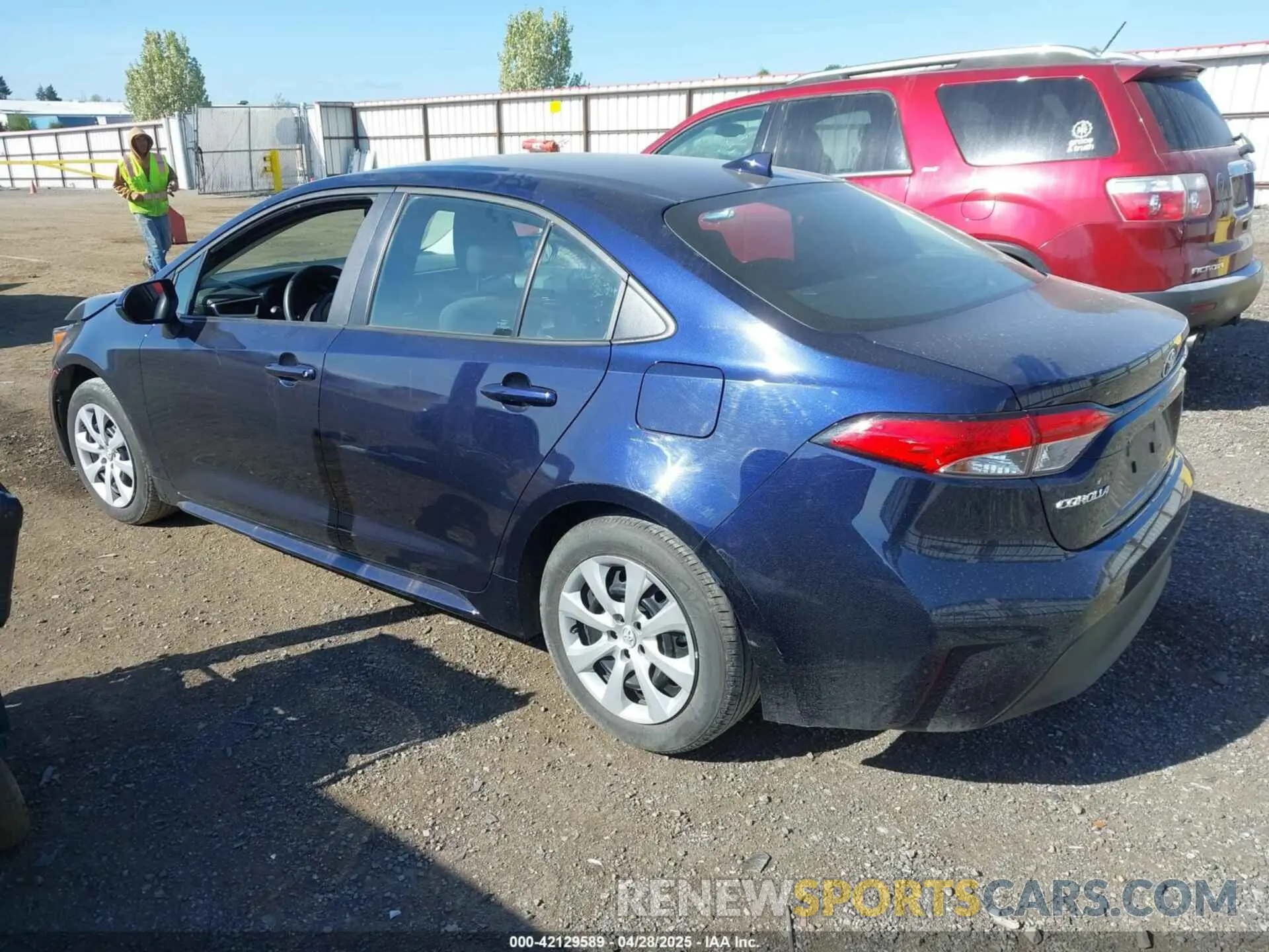 3 Photograph of a damaged car 5YFB4MDE2PP048318 TOYOTA COROLLA 2023