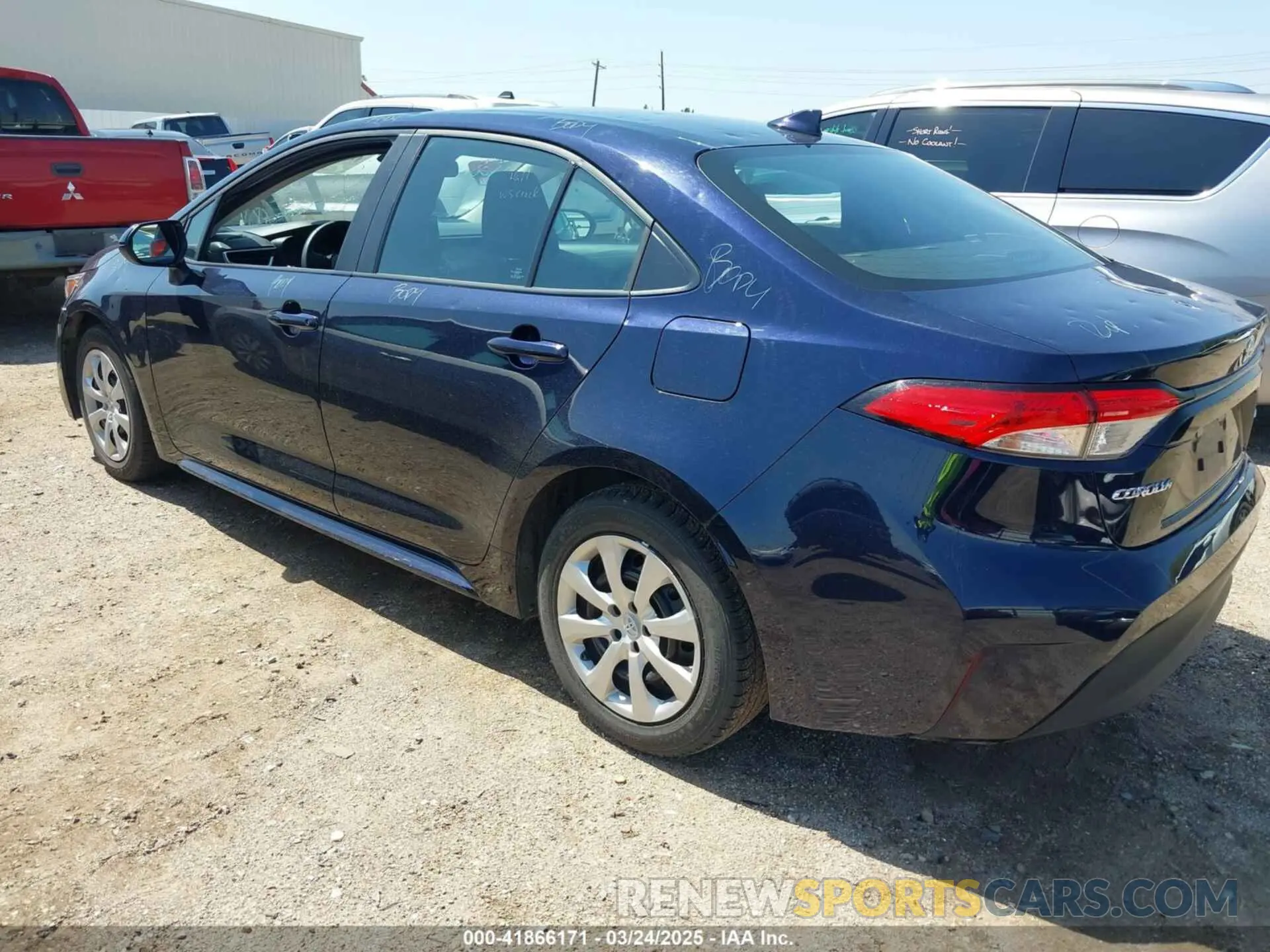 3 Фотография поврежденного автомобиля 5YFB4MDE2PP048965 TOYOTA COROLLA 2023