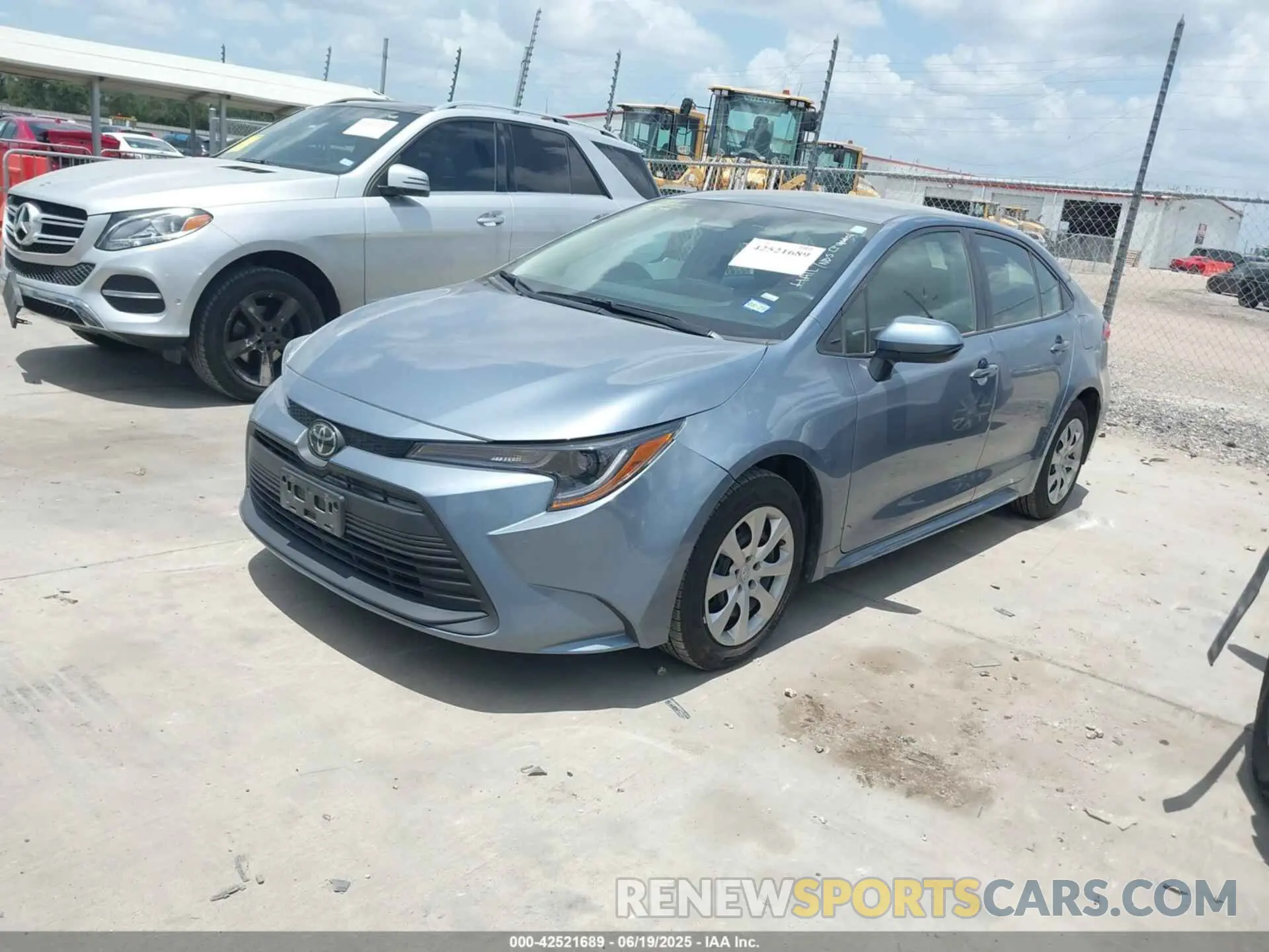 2 Photograph of a damaged car 5YFB4MDE2PP051557 TOYOTA COROLLA 2023