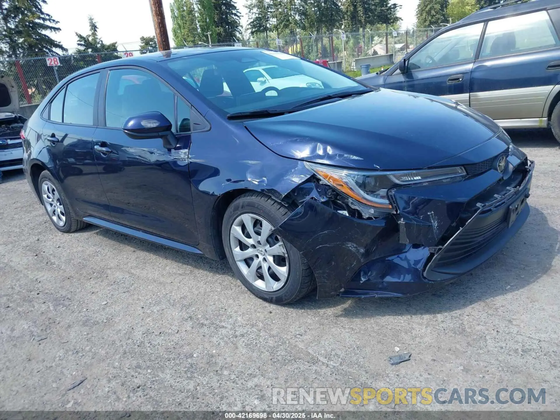 1 Фотография поврежденного автомобиля 5YFB4MDE2PP052532 TOYOTA COROLLA 2023