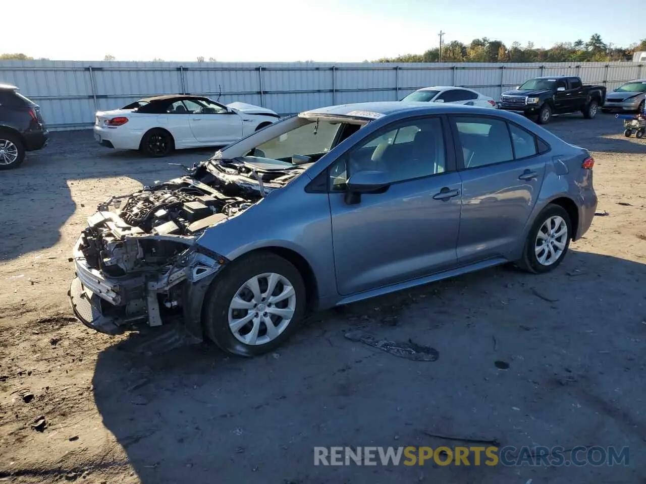 1 Photograph of a damaged car 5YFB4MDE2PP053177 TOYOTA COROLLA 2023