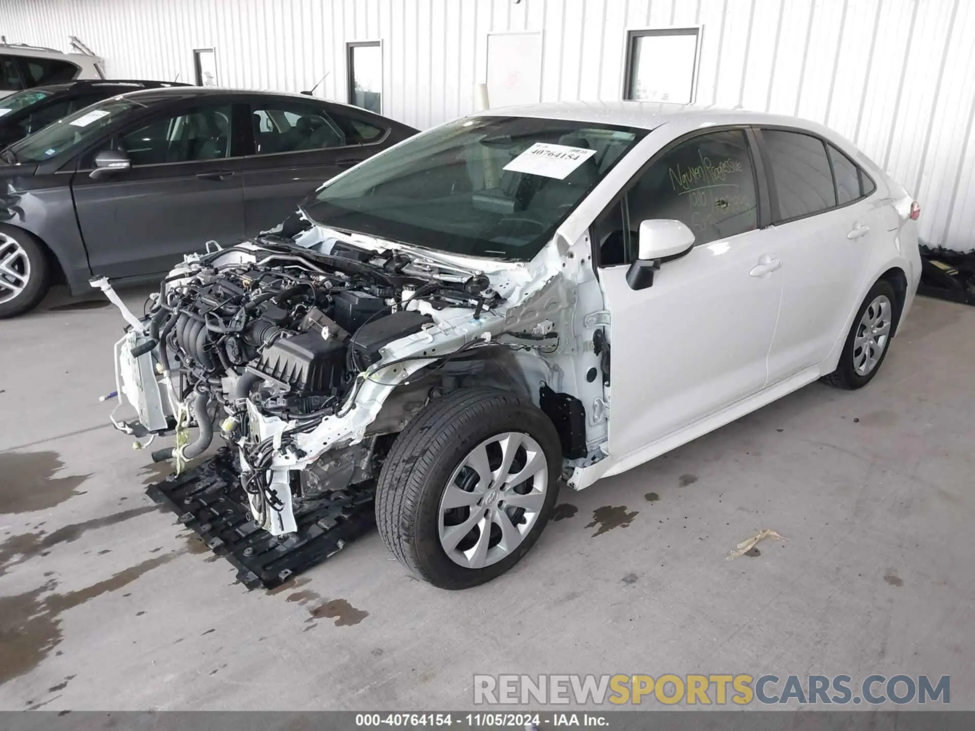 2 Photograph of a damaged car 5YFB4MDE2PP057438 TOYOTA COROLLA 2023