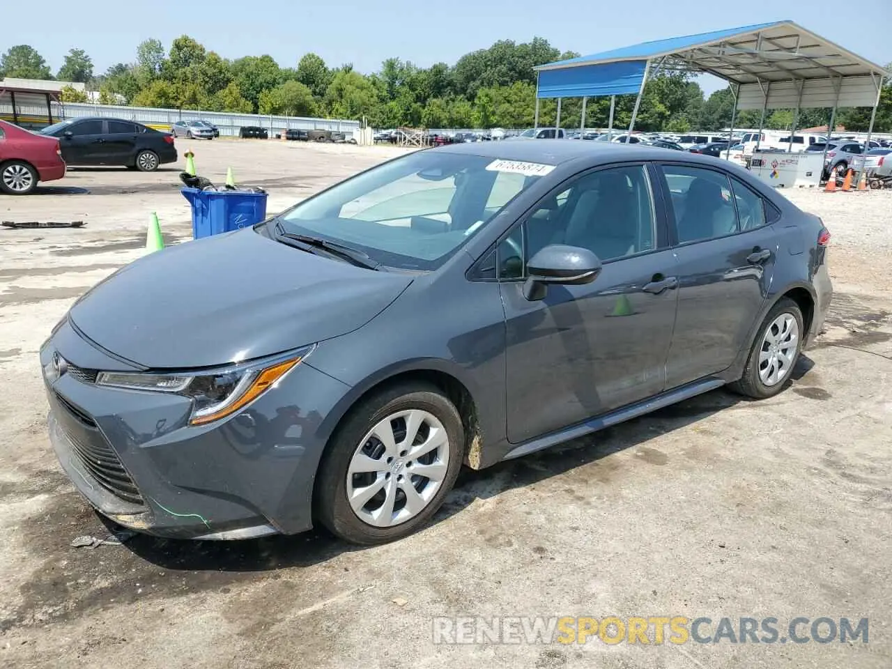 1 Photograph of a damaged car 5YFB4MDE2PP075731 TOYOTA COROLLA 2023