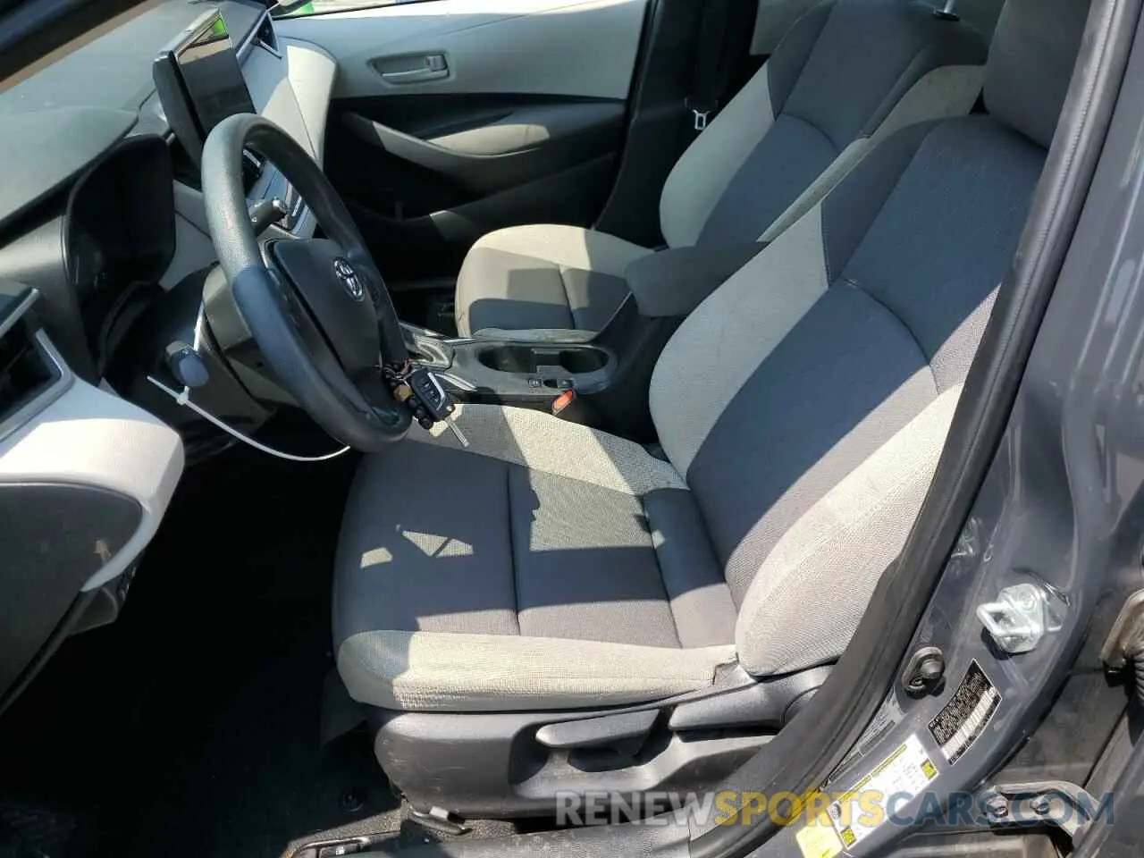 7 Photograph of a damaged car 5YFB4MDE2PP075731 TOYOTA COROLLA 2023