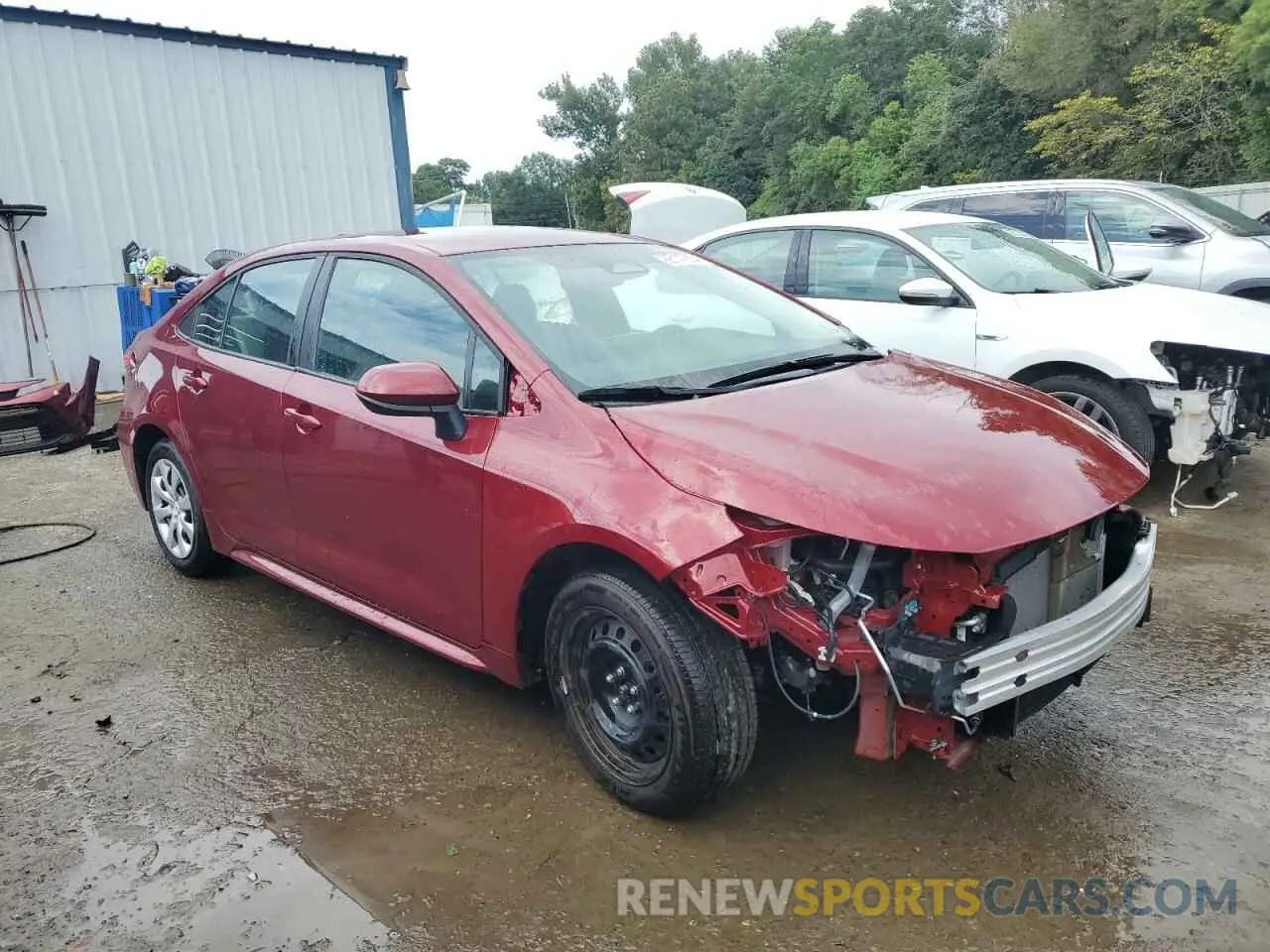 4 Photograph of a damaged car 5YFB4MDE2PP079620 TOYOTA COROLLA 2023