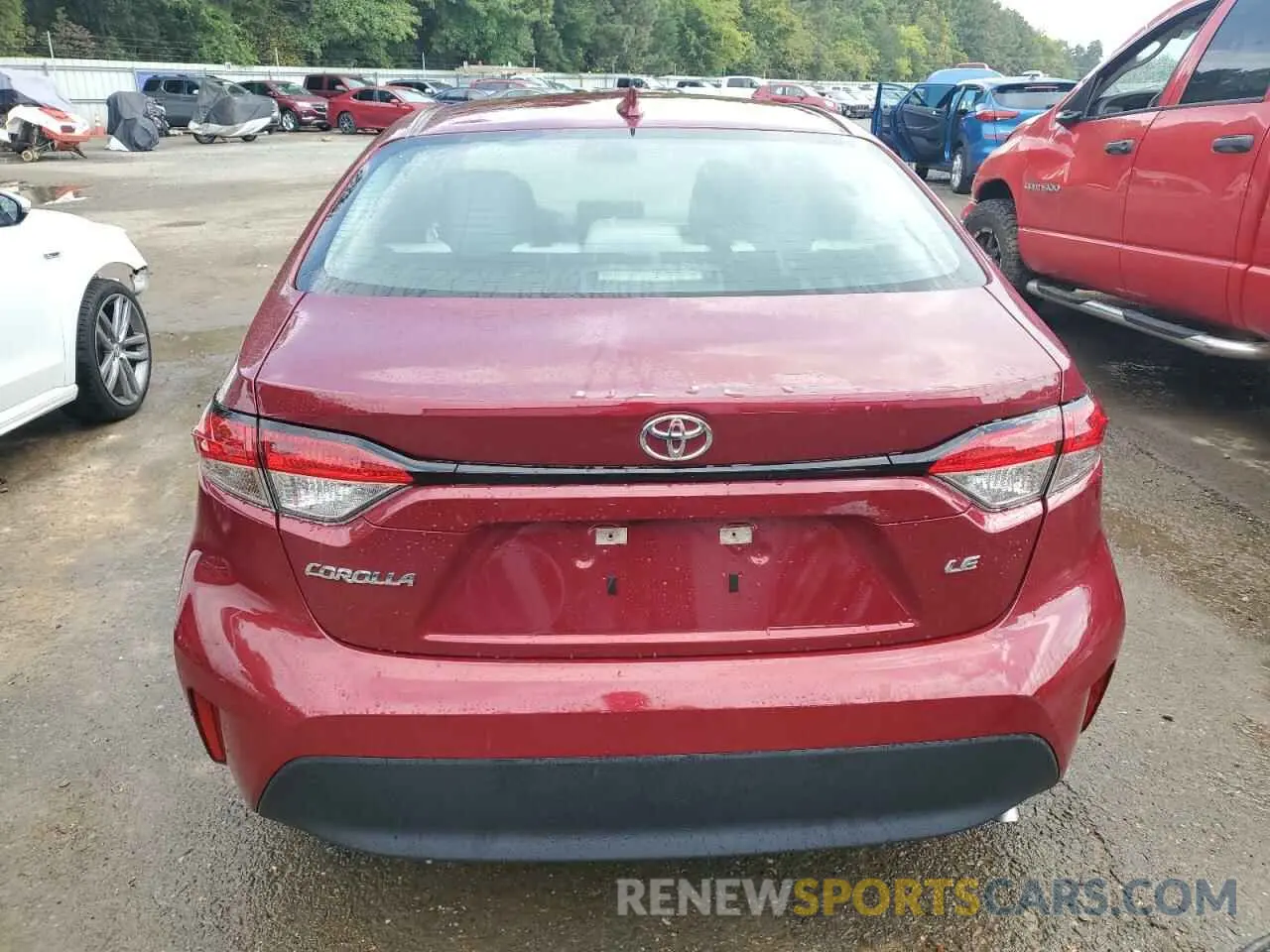 6 Photograph of a damaged car 5YFB4MDE2PP079620 TOYOTA COROLLA 2023
