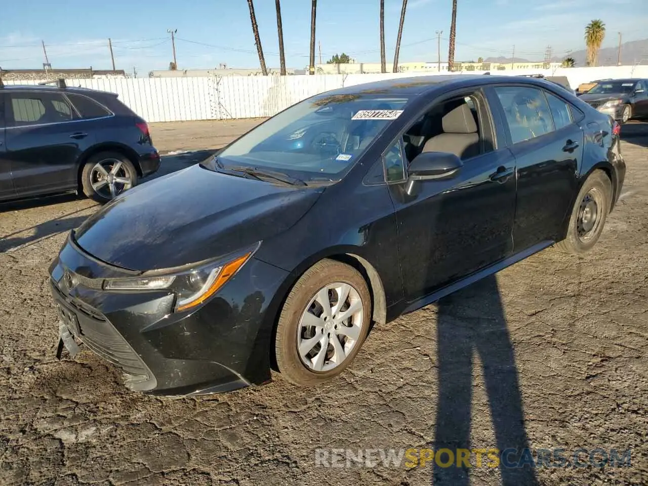 1 Photograph of a damaged car 5YFB4MDE3PP004568 TOYOTA COROLLA 2023