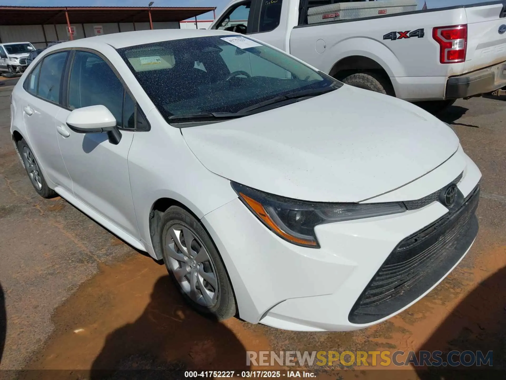 1 Photograph of a damaged car 5YFB4MDE3PP008751 TOYOTA COROLLA 2023