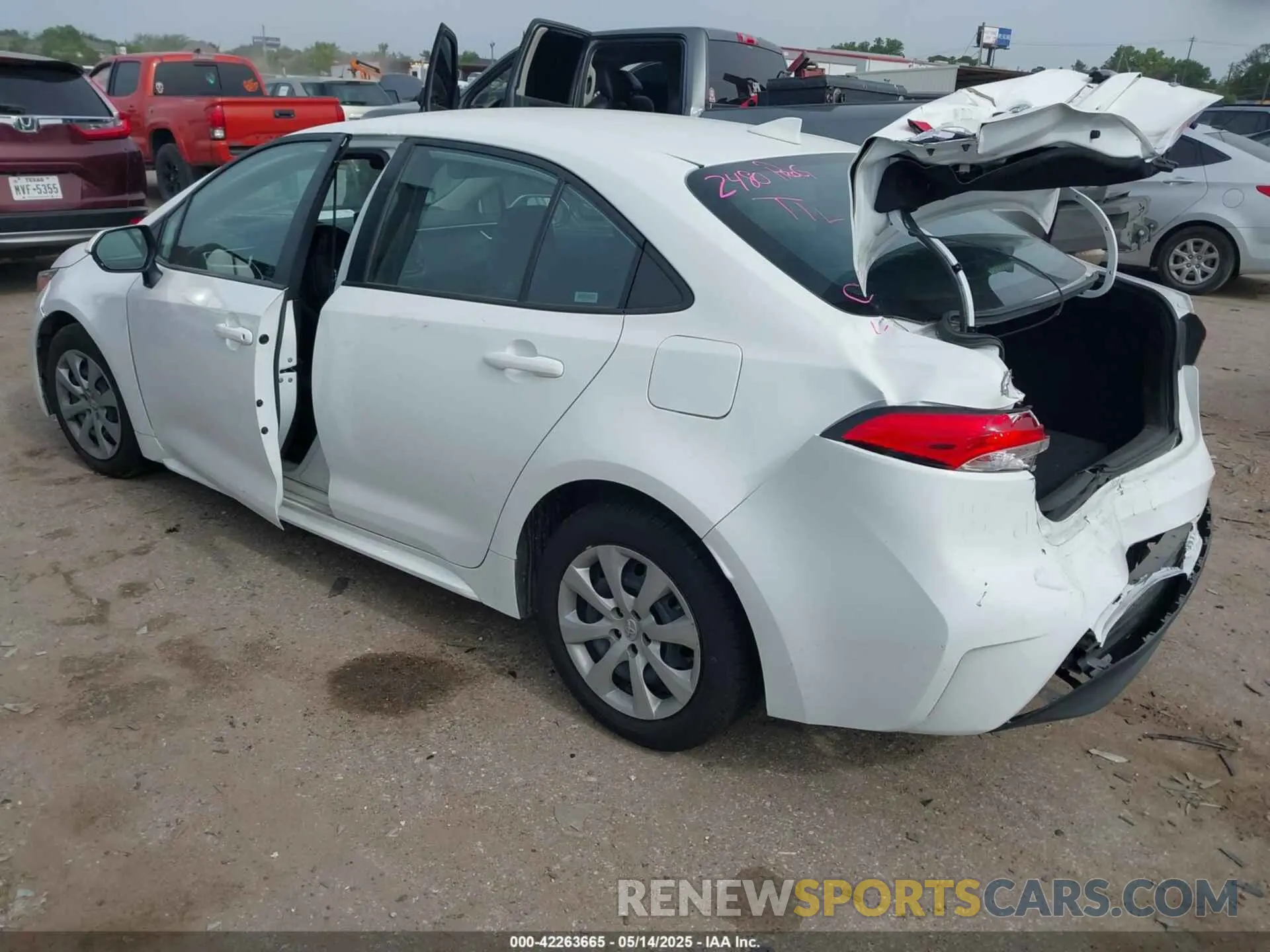 3 Photograph of a damaged car 5YFB4MDE3PP017210 TOYOTA COROLLA 2023