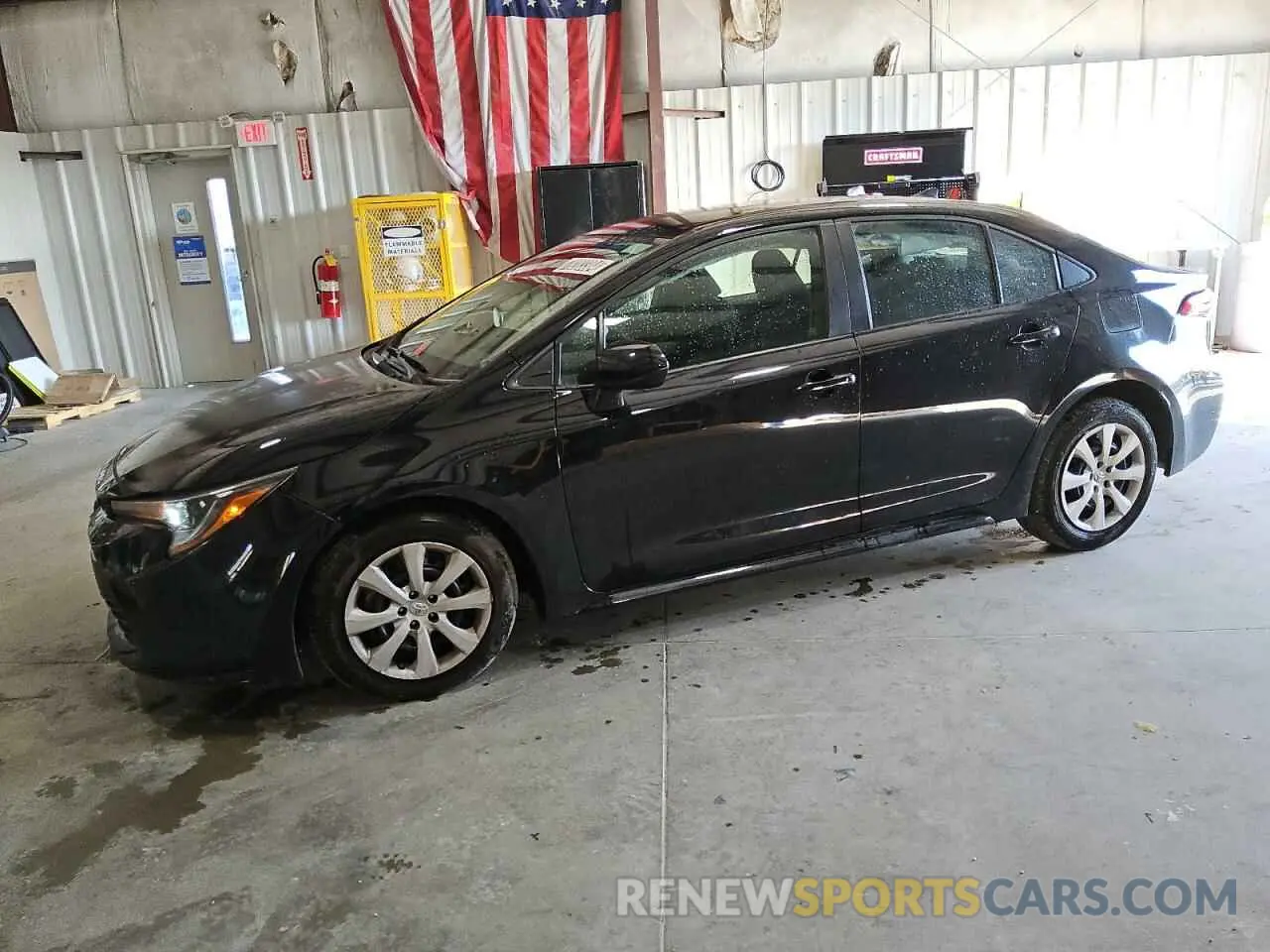 1 Photograph of a damaged car 5YFB4MDE3PP017241 TOYOTA COROLLA 2023