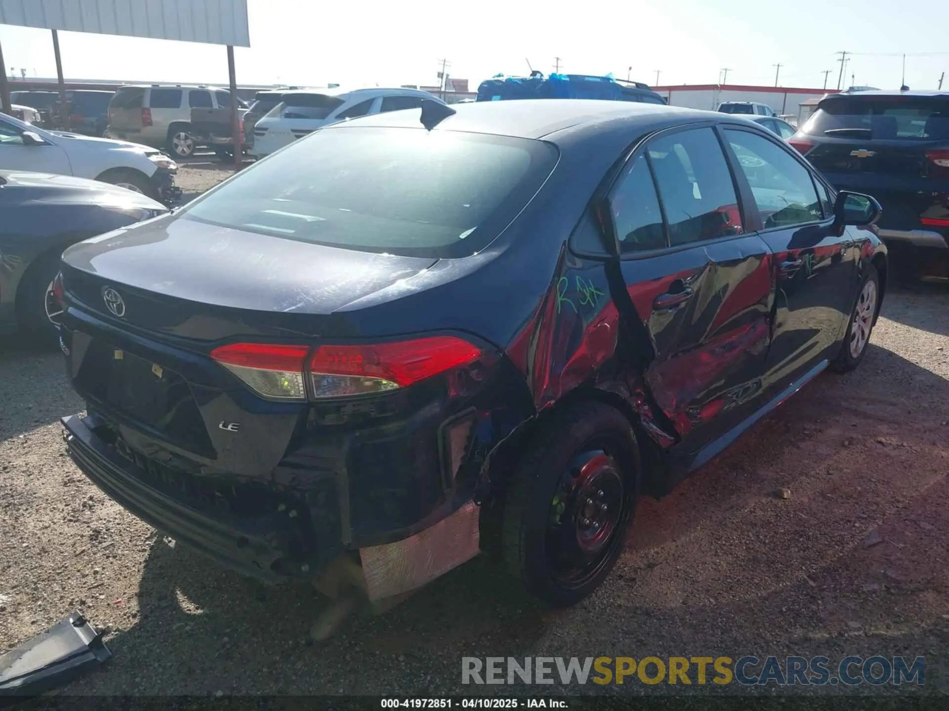 4 Фотография поврежденного автомобиля 5YFB4MDE3PP022472 TOYOTA COROLLA 2023