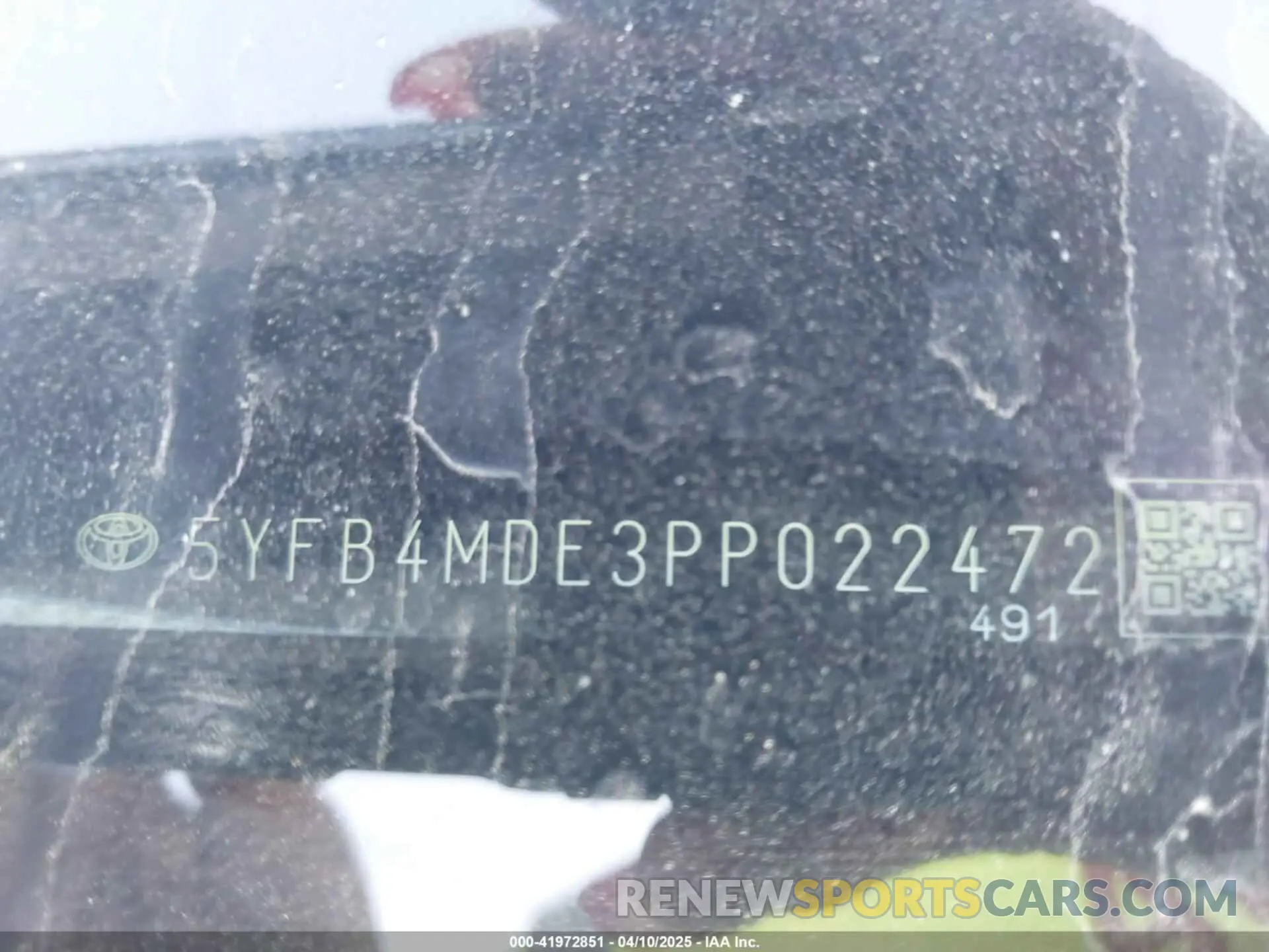 9 Фотография поврежденного автомобиля 5YFB4MDE3PP022472 TOYOTA COROLLA 2023