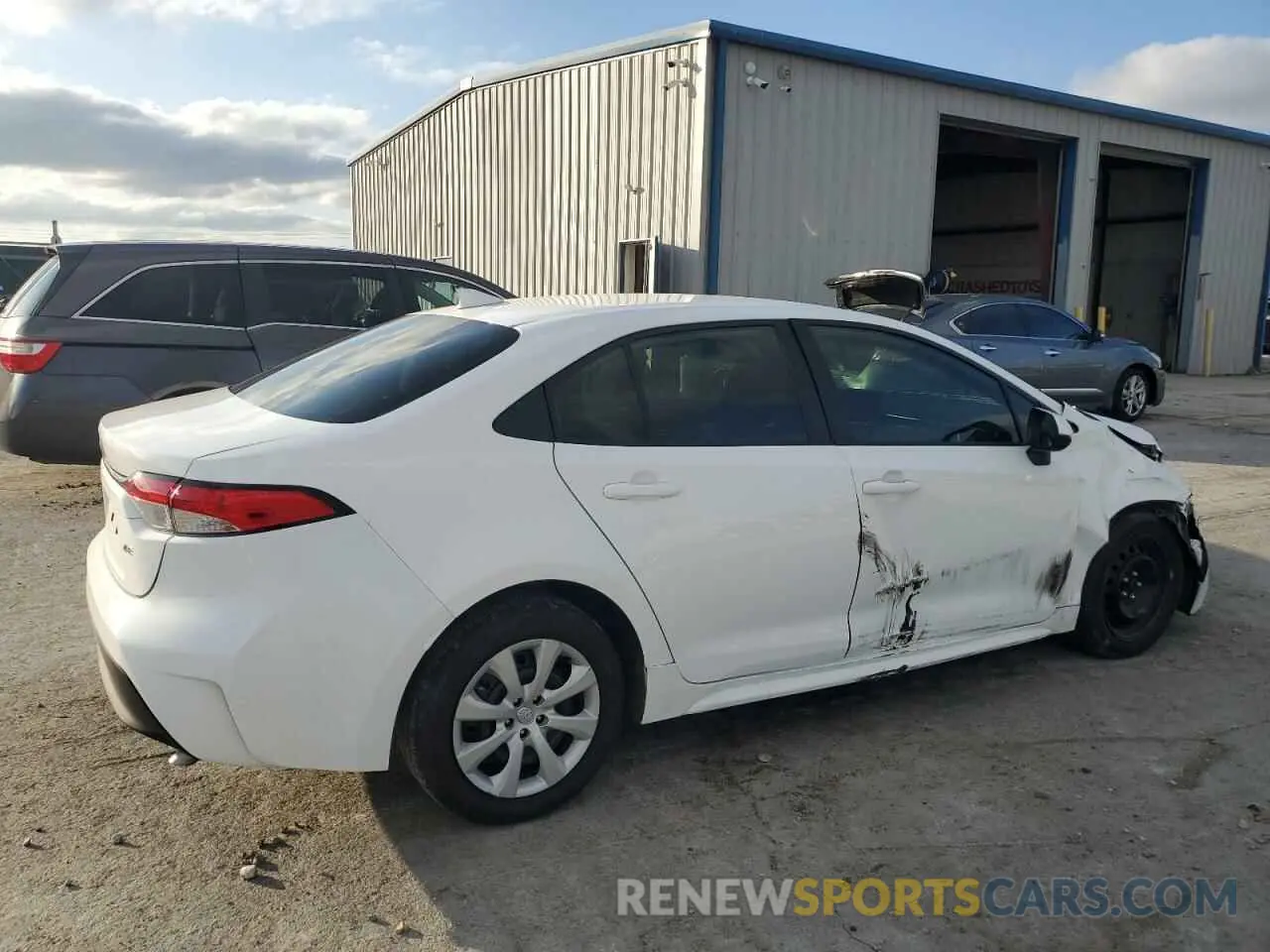 3 Фотография поврежденного автомобиля 5YFB4MDE3PP040440 TOYOTA COROLLA 2023
