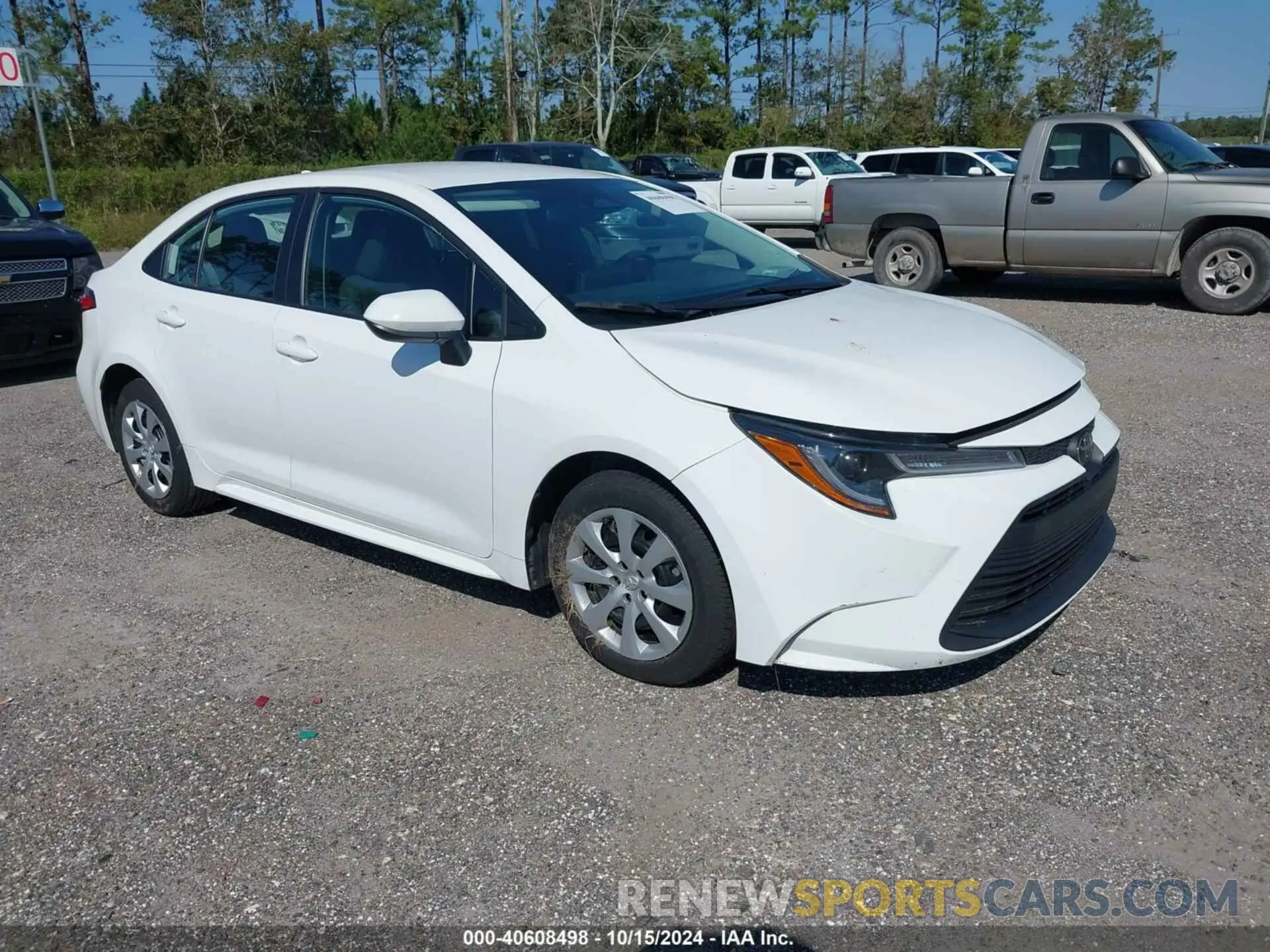 1 Photograph of a damaged car 5YFB4MDE3PP043869 TOYOTA COROLLA 2023