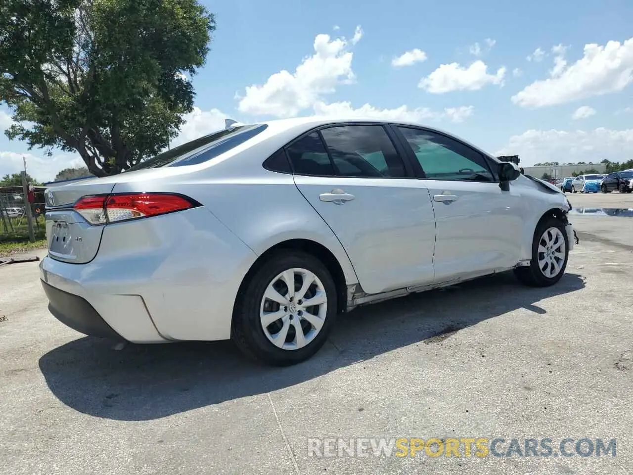 3 Photograph of a damaged car 5YFB4MDE3PP046710 TOYOTA COROLLA 2023