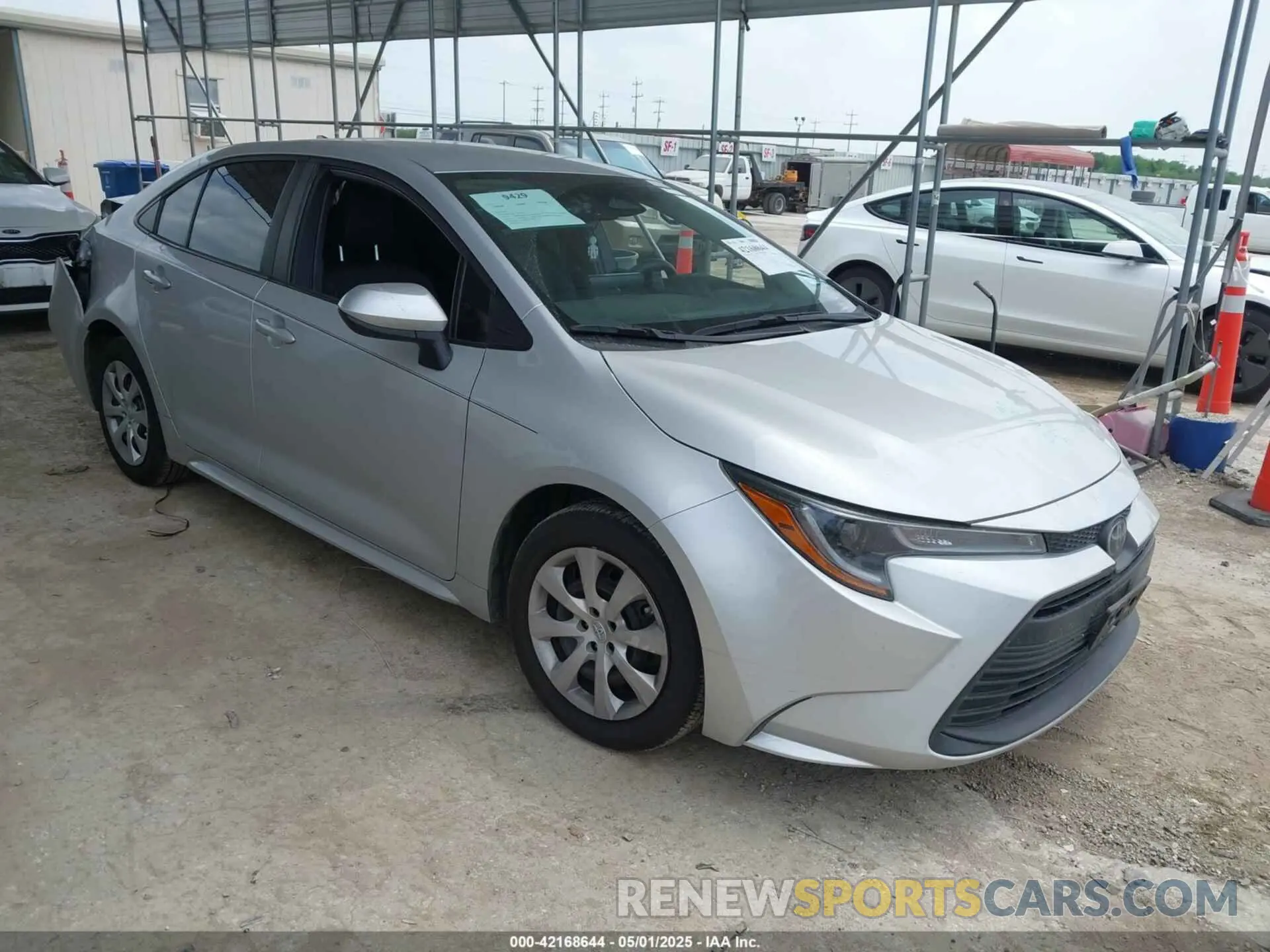 1 Photograph of a damaged car 5YFB4MDE3PP053057 TOYOTA COROLLA 2023