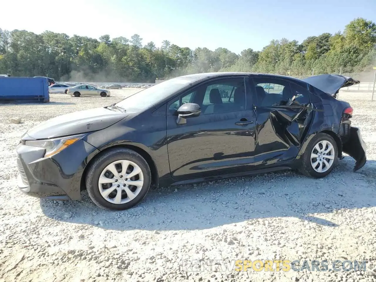 1 Photograph of a damaged car 5YFB4MDE3PP057710 TOYOTA COROLLA 2023