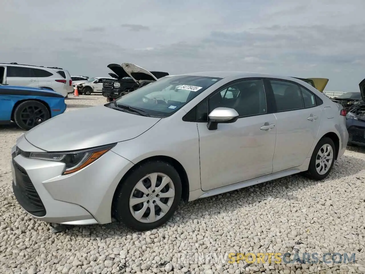 1 Photograph of a damaged car 5YFB4MDE3PP064902 TOYOTA COROLLA 2023