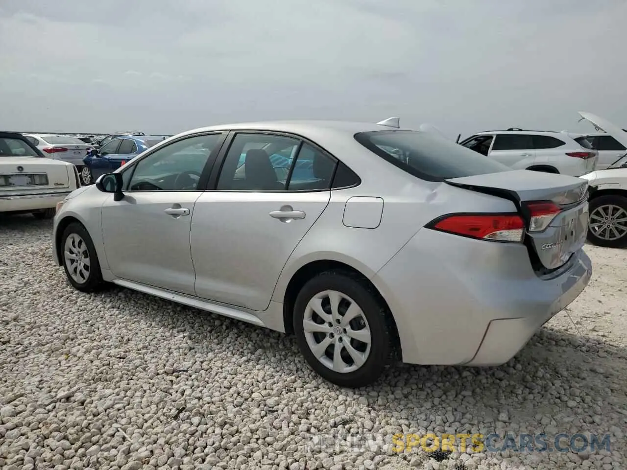 2 Photograph of a damaged car 5YFB4MDE3PP064902 TOYOTA COROLLA 2023
