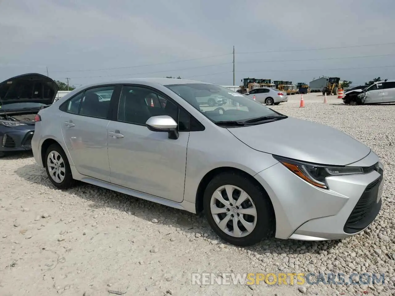 4 Photograph of a damaged car 5YFB4MDE3PP064902 TOYOTA COROLLA 2023