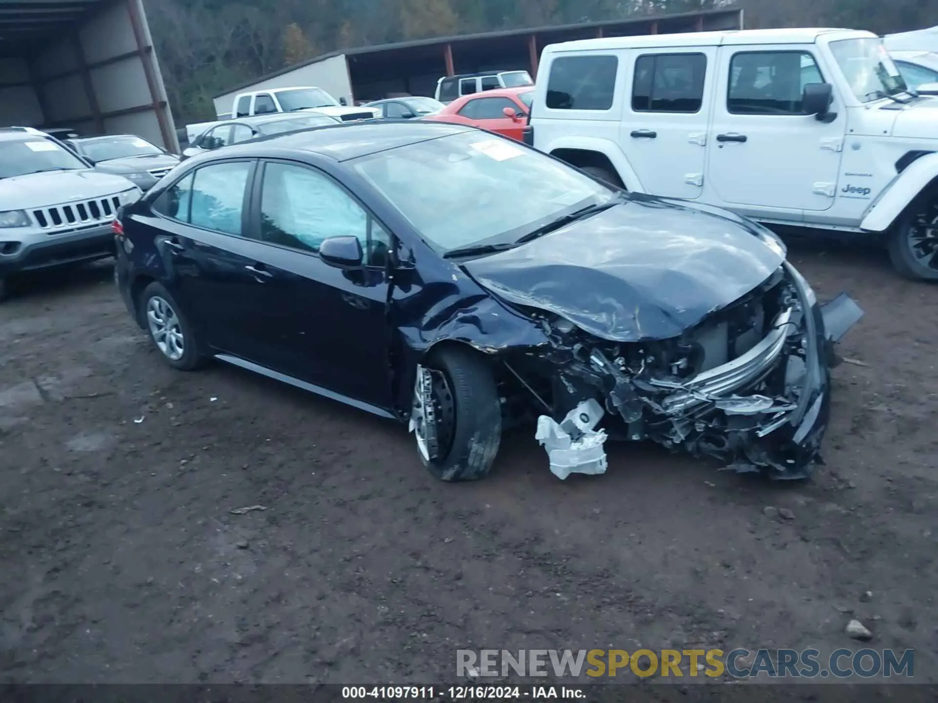 1 Photograph of a damaged car 5YFB4MDE3PP065550 TOYOTA COROLLA 2023