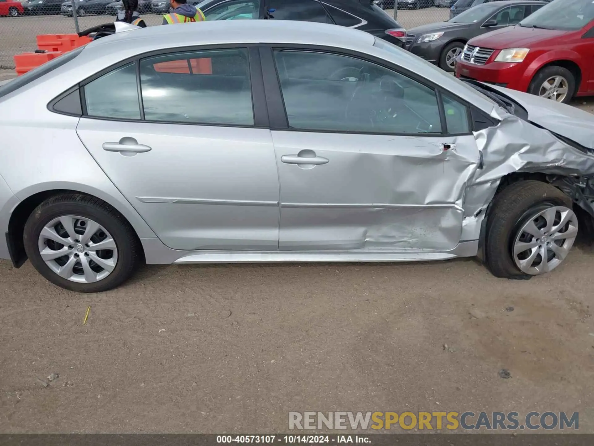 13 Photograph of a damaged car 5YFB4MDE3PP071350 TOYOTA COROLLA 2023